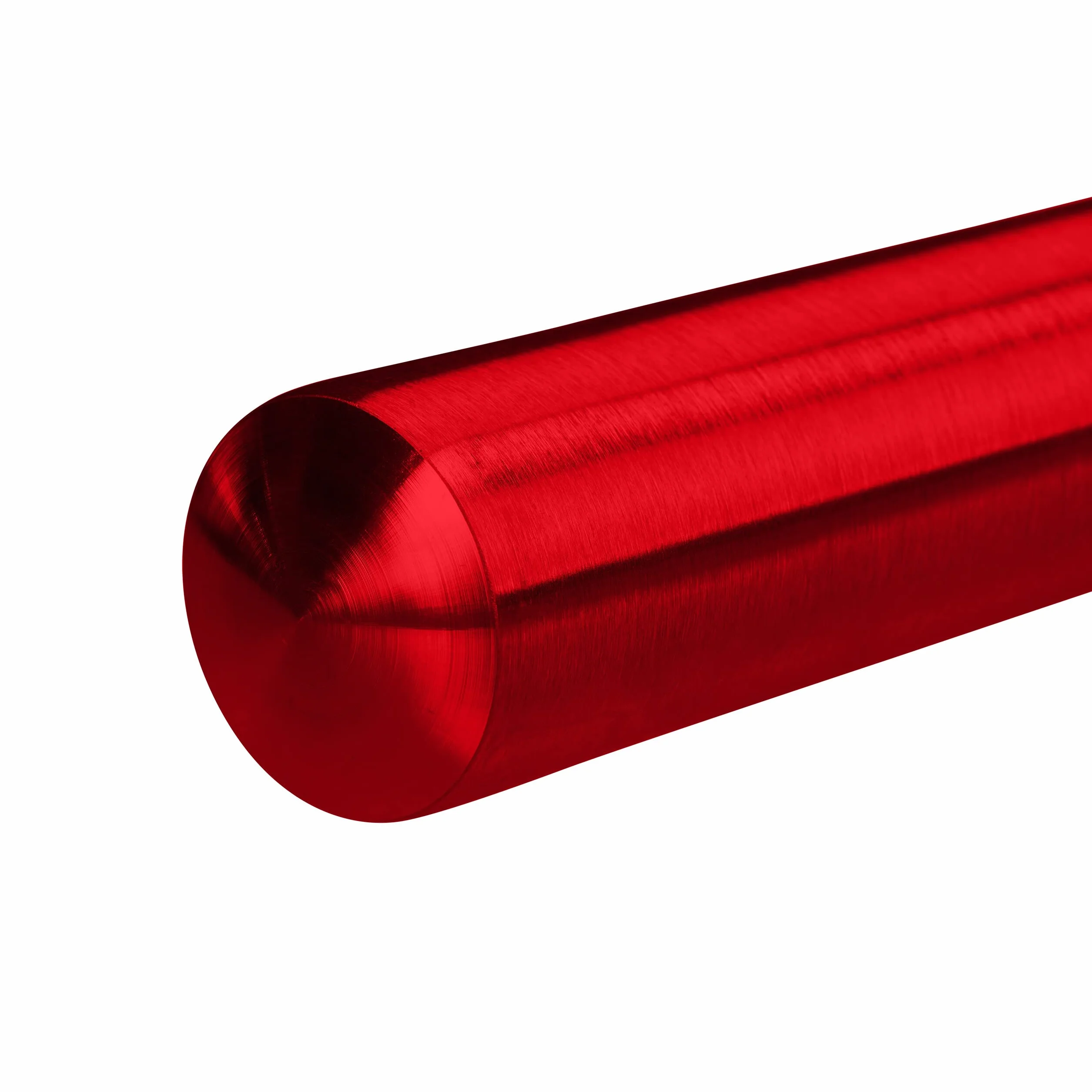 Relaxdays Batte de Baseball en Aluminium, 34 Pouces / 86 cm, Manche antidérapant, Accessoire en Aluminium, Rouge