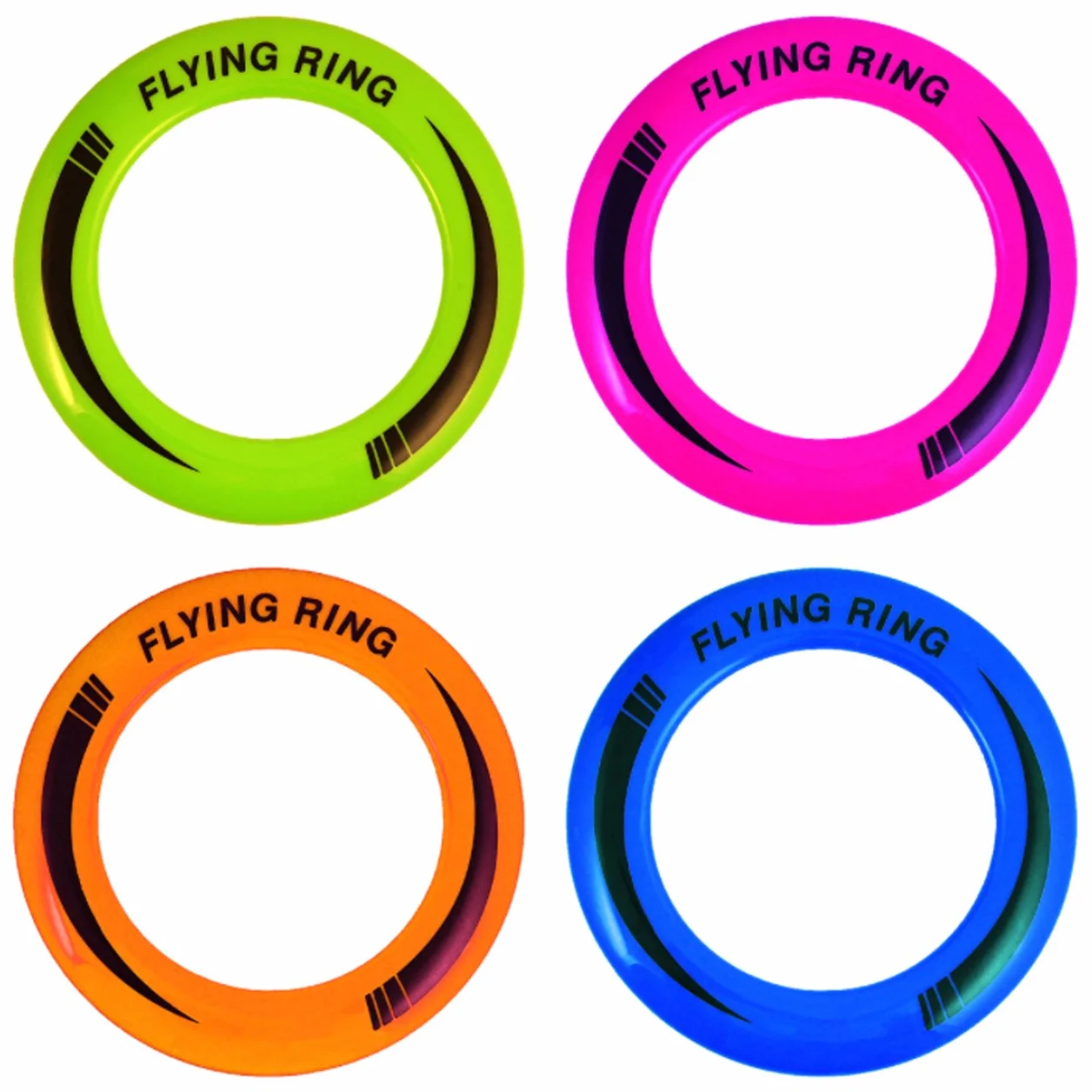 Flying Fluo Frisbee Anneau de Lancer 25 cm