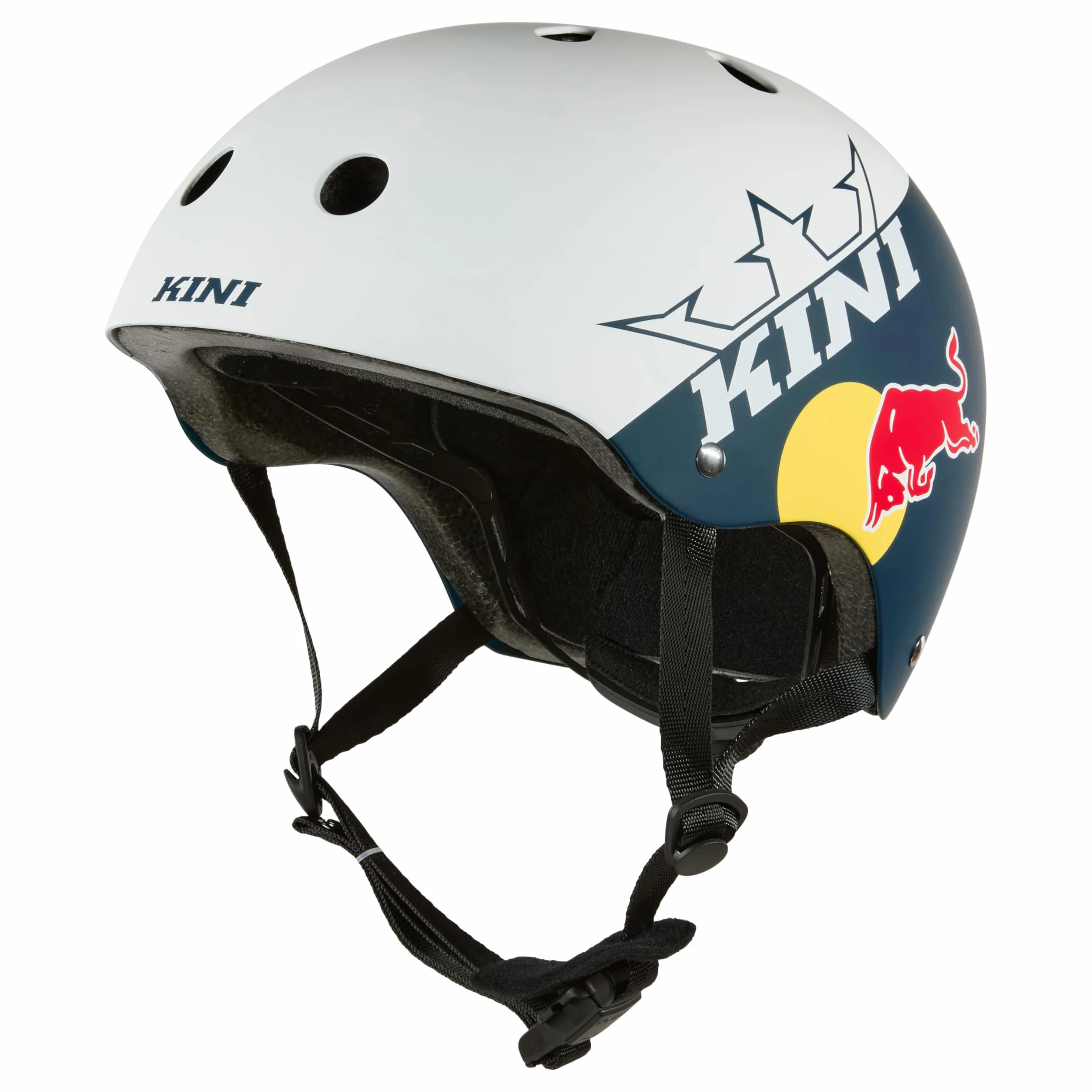 BB Kini Red Bull 1.0 Casque de VTT Bleu Blanc Taille M 56-60 cm