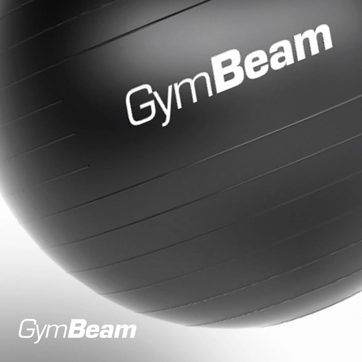 GymBeam Ballon de gymnastique 85 cm – Pompe incluse – Améliore la stabilité et le contrôle du corps, soulage les maux de dos, convient pour les exercices de renforcement et la prévention des maux de