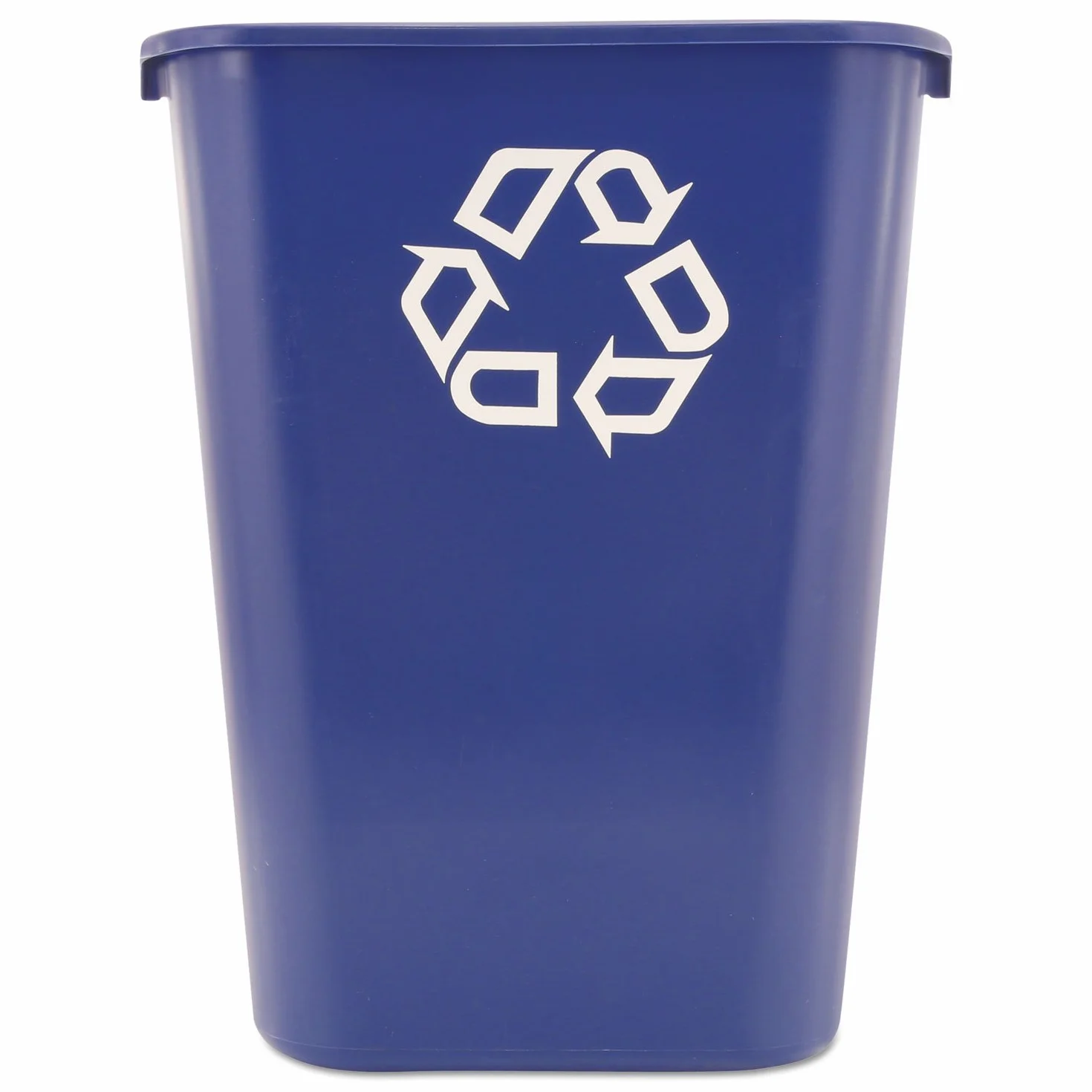 Rubbermaid Commercial Products Couvercle en Polypropylène Untouchable pour Poubelle de Taille Moyenne, Noir, Paquet de 6
