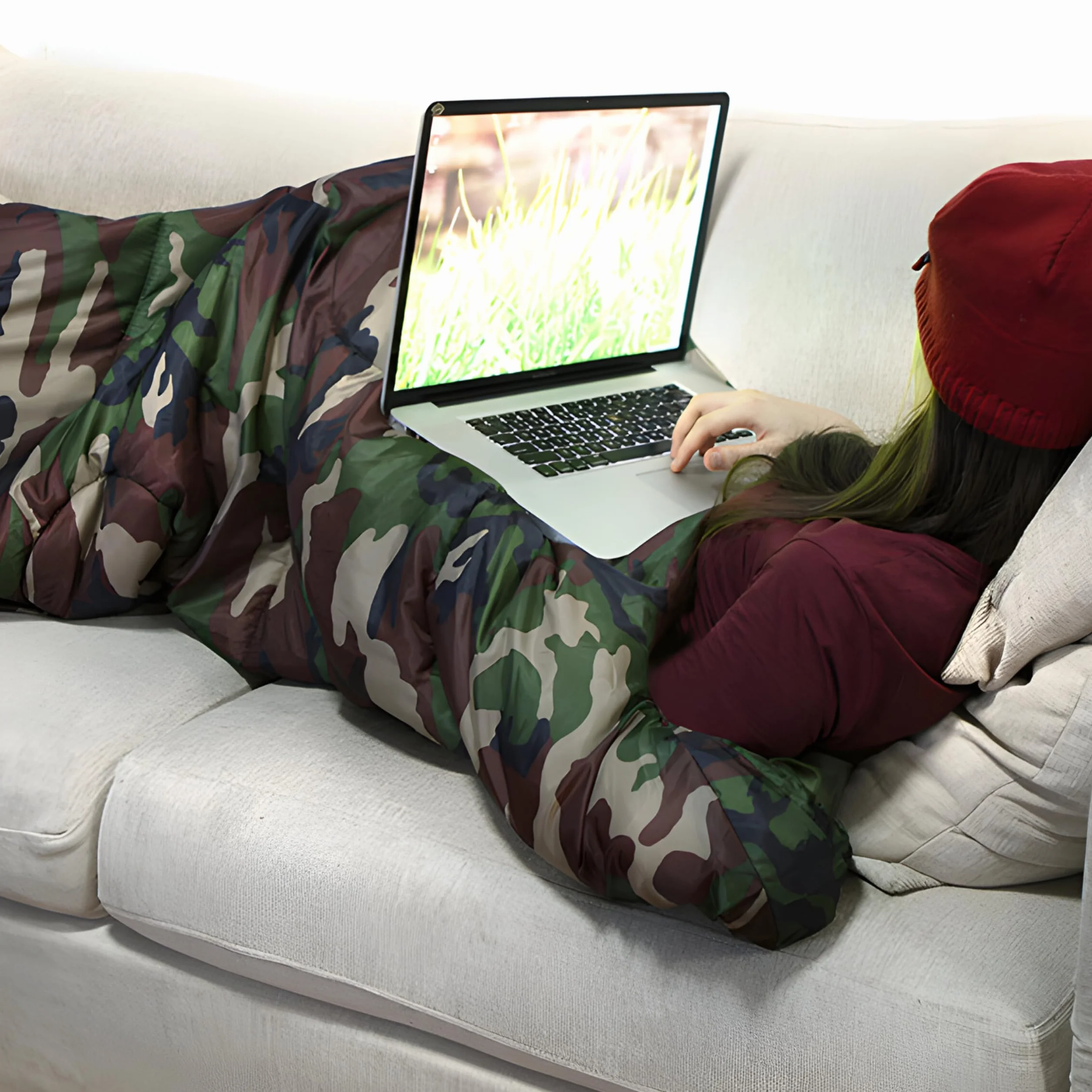 Retoo Sac de couchage 3-4 saisons 210 cm pour adultes et enfants - Ultra léger étanche voyage