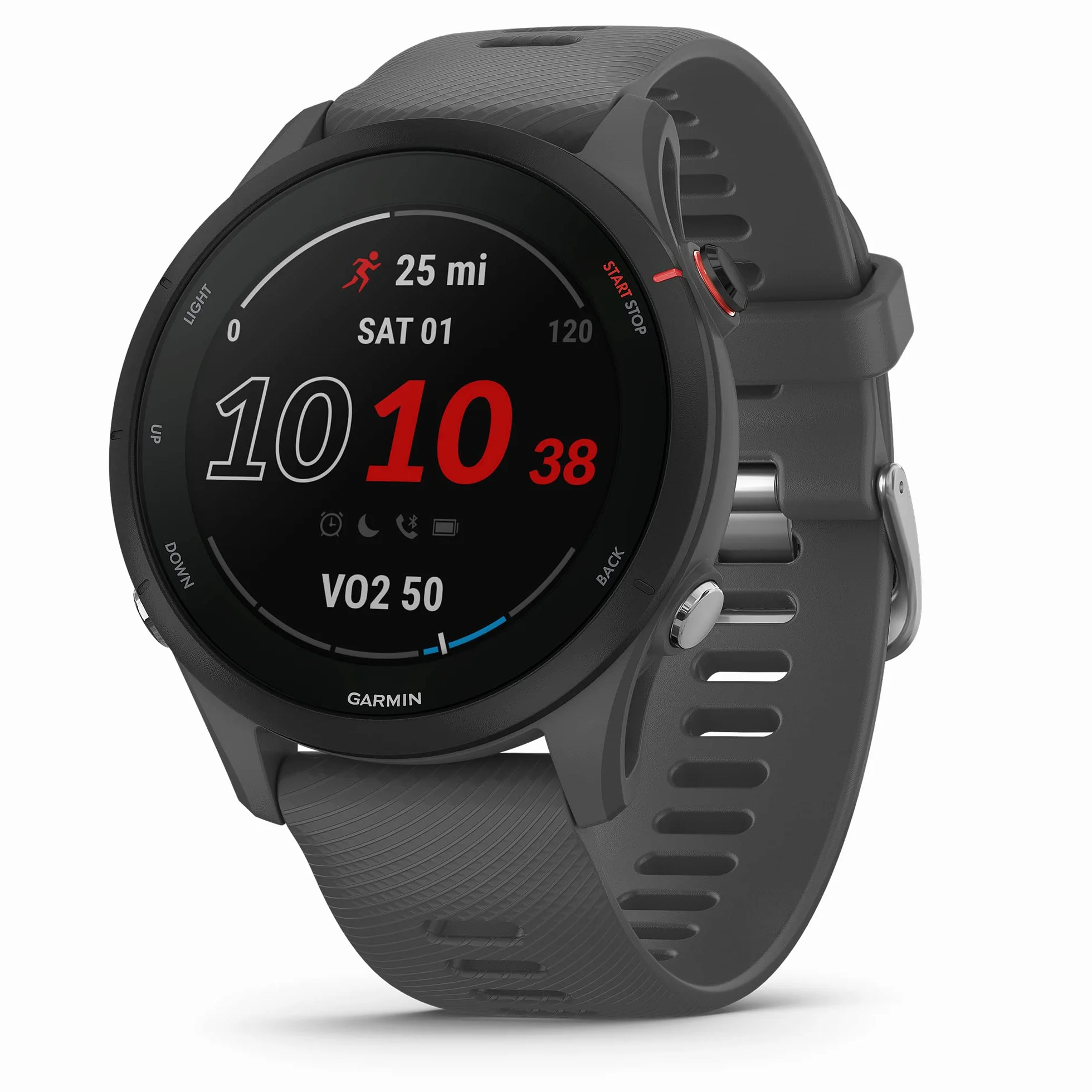 Garmin Forerunner 255 Montre intelligente GPS course à pied 46 mm gris ardoise