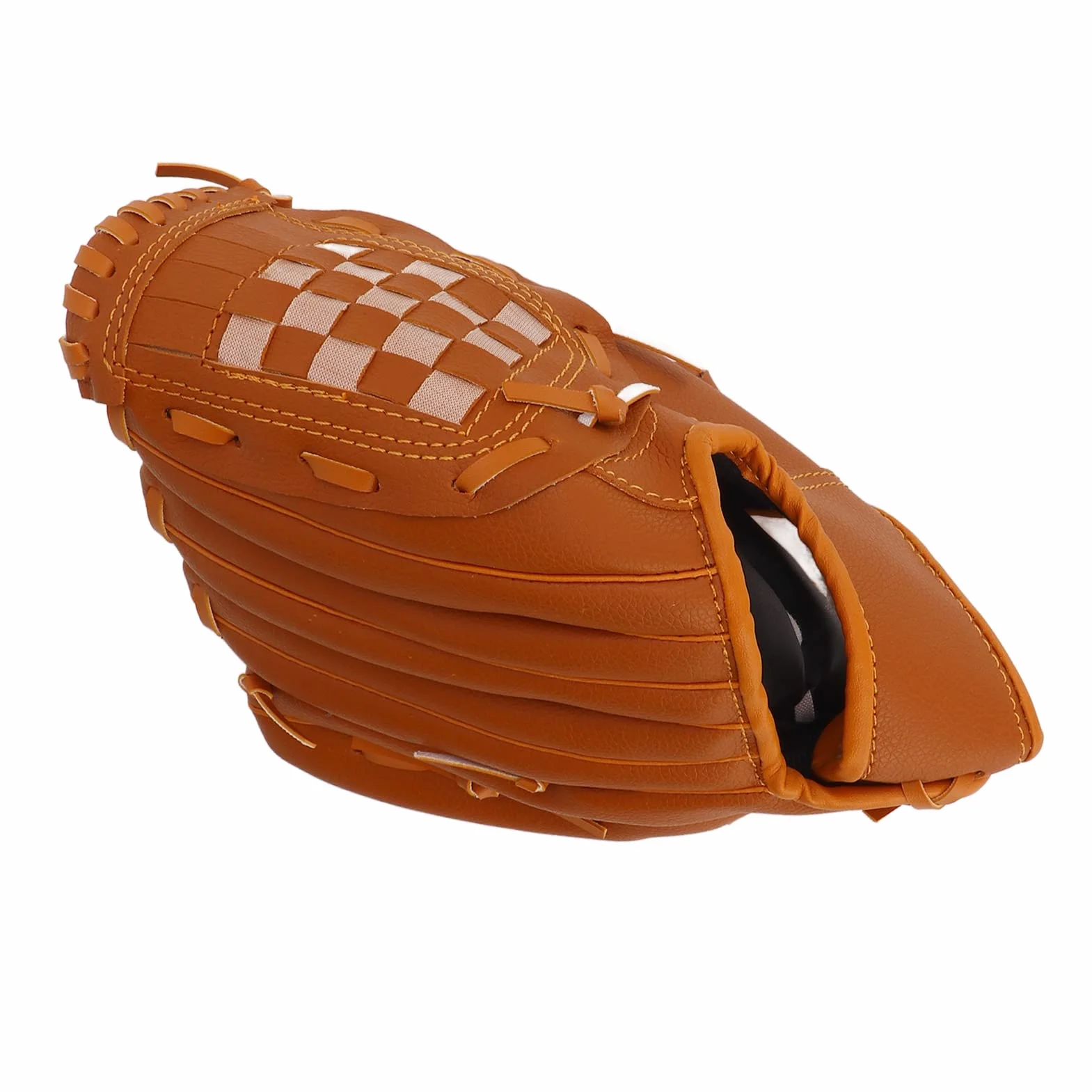 Gants De Baseball De Sport, Gant De Baseball pour Enfants, Gant De Baseball pour Adultes, Gants De Softball, Gants De Baseball en PVC Marron pour Enfant, Adulte, Entraînement en Plein Air.