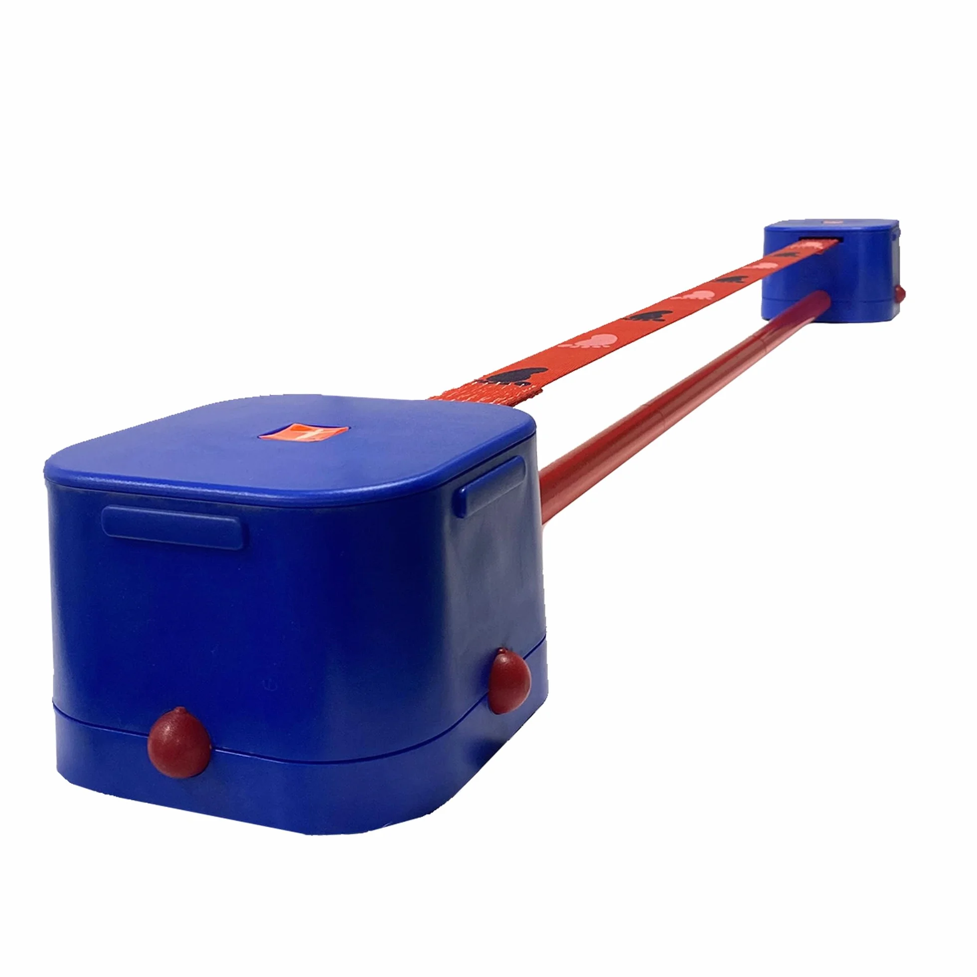 Slackline pour Enfants, Développer l'Équilibre et la Coordination, Bleu et Rouge