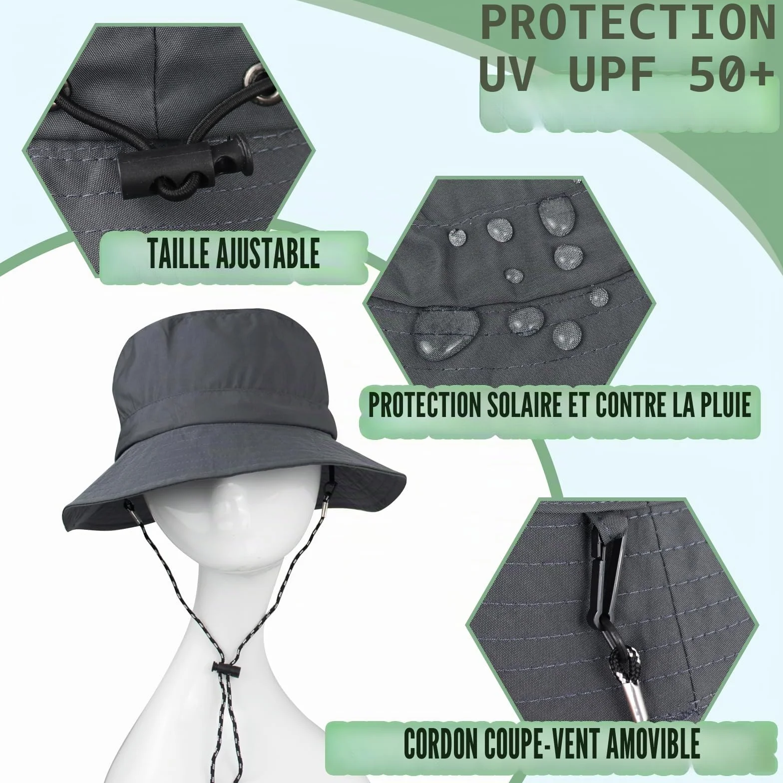 Lot de 5 combinaisons anti-moustiques avec chapeau de moucheron, protection contre les moustiques, filet léger en maille, vêtements d'été avec veste, gants, pantalon pour la pêche, le camping, la