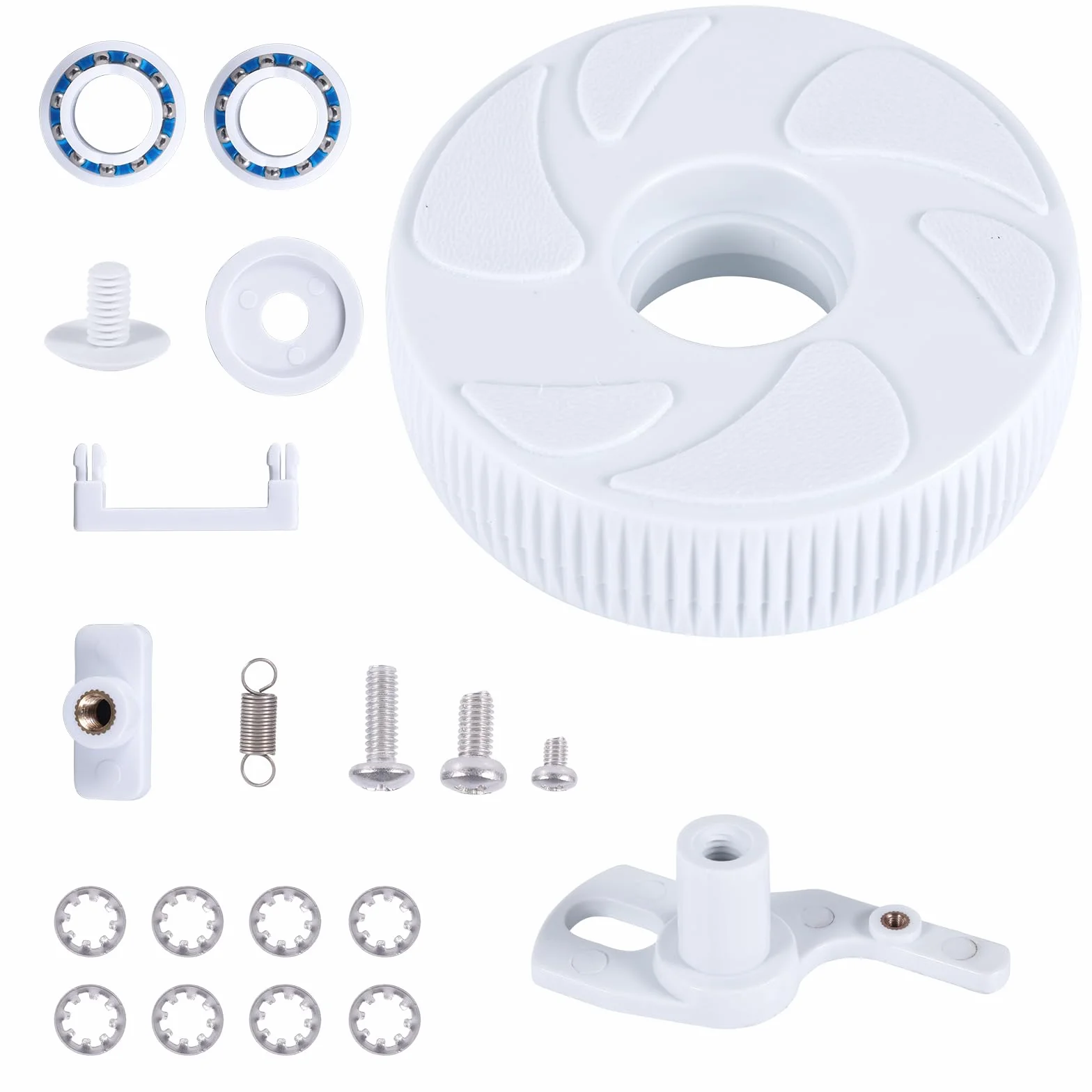Gosknor Pièce Rechange Roue de Renvoi Nettoyeur de Piscine, Kit d'Essieu Pivotant Compatible Polaris 280 180
