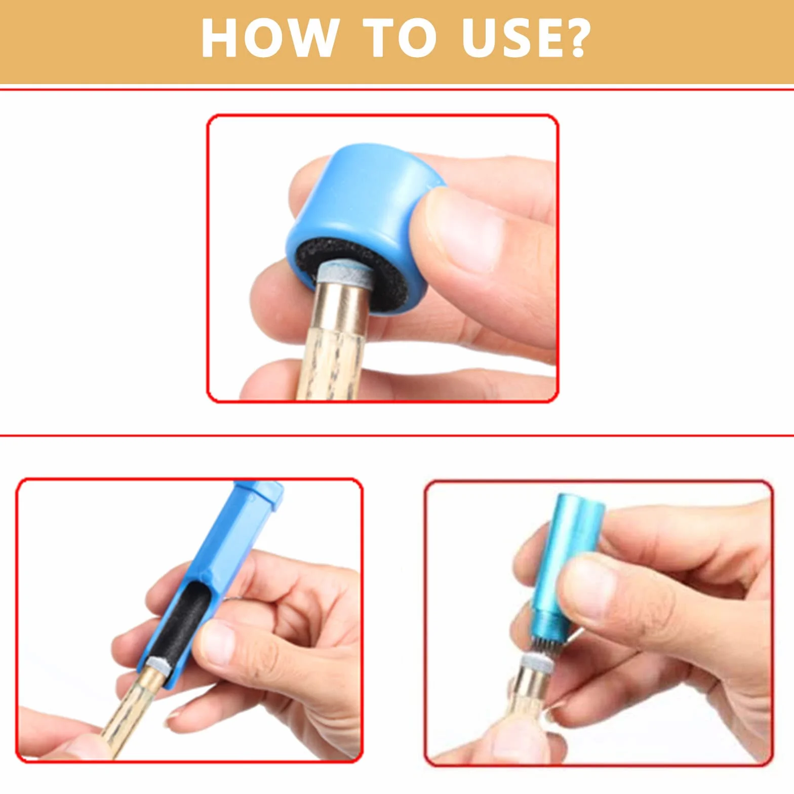11 Snooker Outils de réparation pour Queue de Billard et Accessoires de Rechange en Cuir