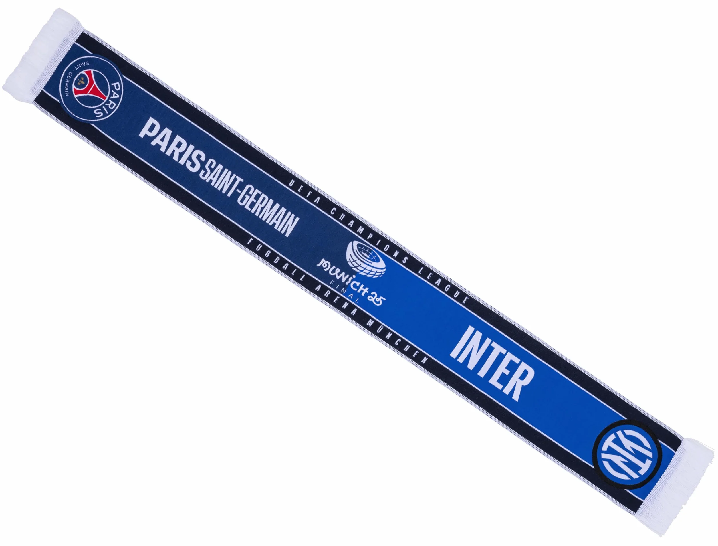 Champions League Echarpe Finale 2025 - Collection officielle - PARIS SAINT GERMAIN PSG vs INTER