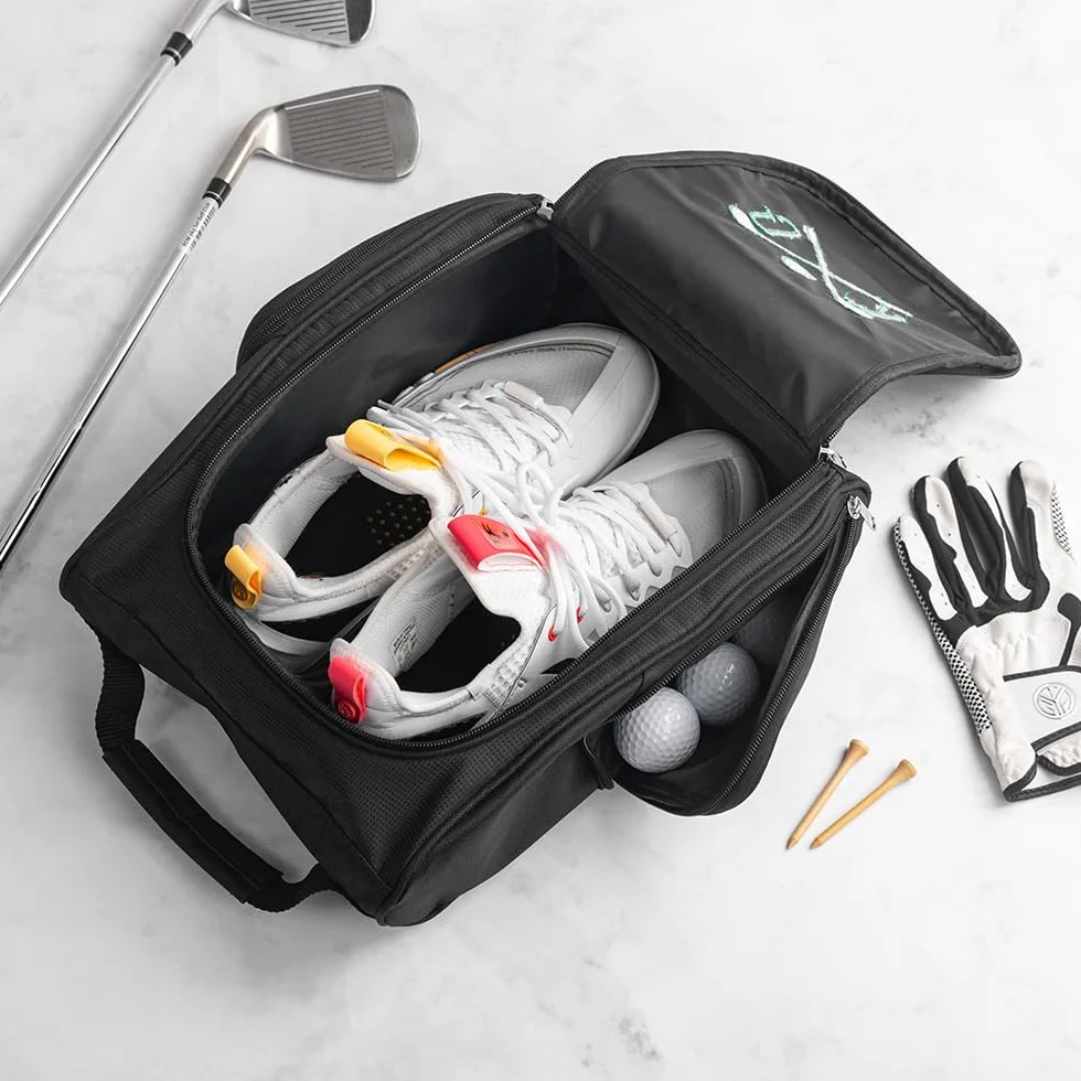 Sac à Chaussures de Golf Personnalisé avec Poches, Imperméable, Portable pour Hommes et Femmes