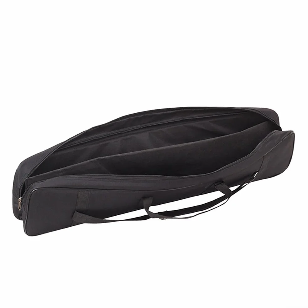Sac à archet recourbé - Double couche - Pour ranger les arcs et les flèches - Portable - Souple - Pour adulte - Imperméable à l'eau et à la poussière