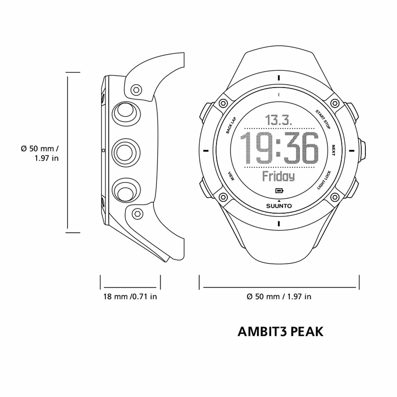 SUUNTO AMBIT3 PEAK