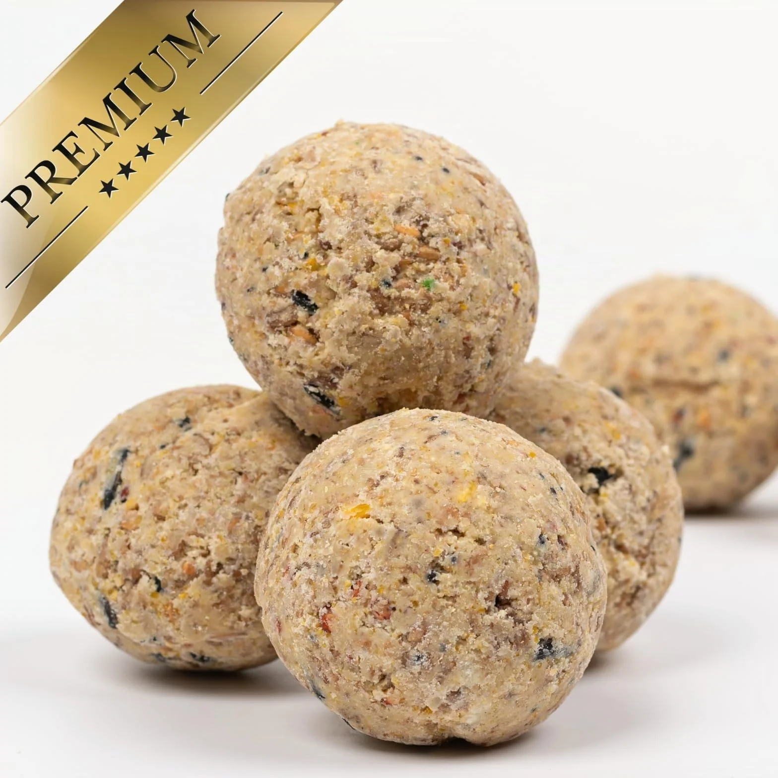 Lyra Pet® Boulettes de mésanges sans Filet 200 x 90 g Nourriture pour Oiseaux Riche en minéraux Gras & Nutritif