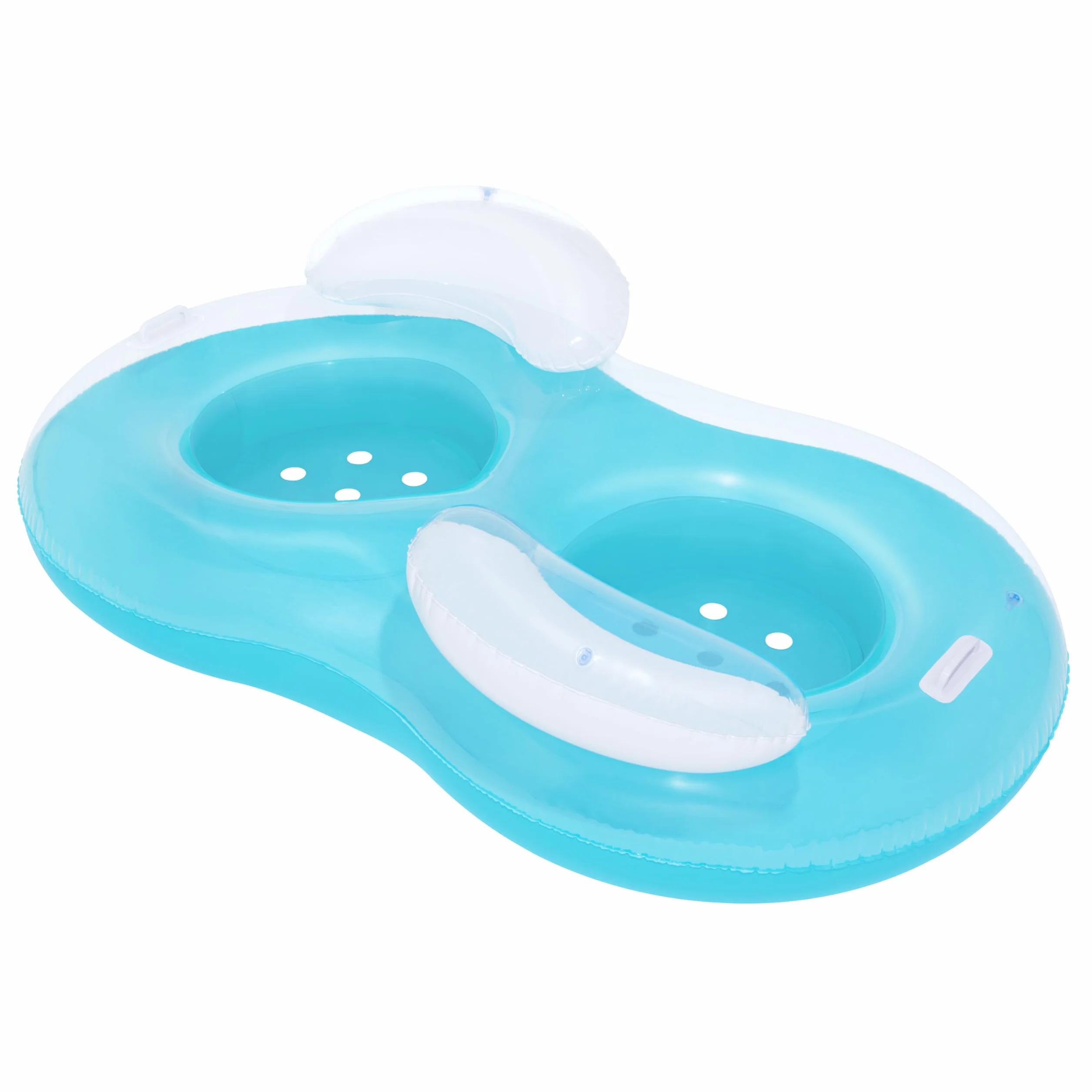 Bestway Bouée de Natation Double Cool Comfort Deluxe de 1,88 m x 1,17 m
