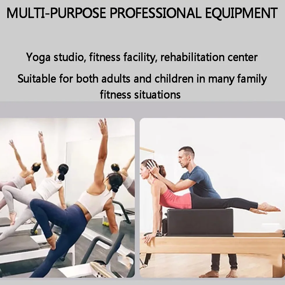 Boîte d'assise Standard pour équipement de Pilates, boîte d'assise Pilates, éponge Haute densité, Cuir épaissi, adaptée aux Exercices à Domicile, à l'équilibre corporel, au Yoga et au Fitness