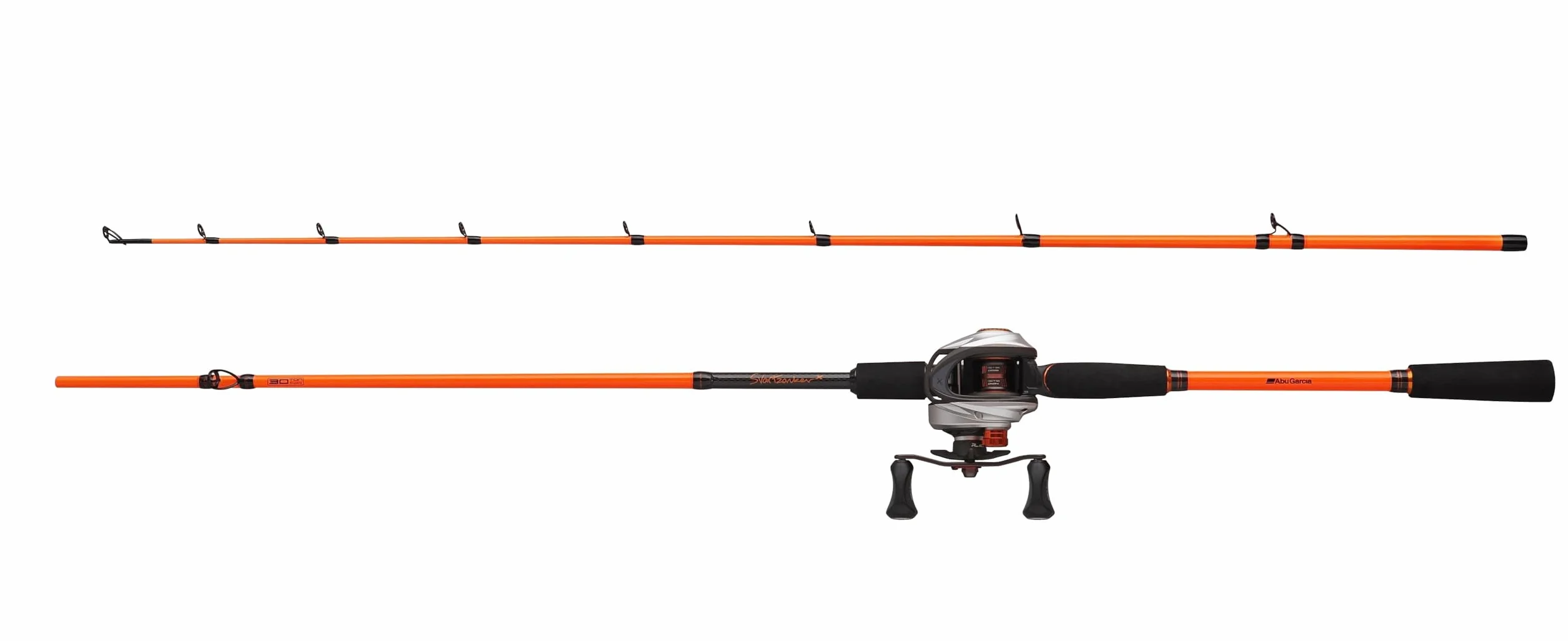 Abu Garcia Svartzonker X Casting Ensemble Canne et Moulinet Pêche au Brochet 30T Carbone 1,93 m