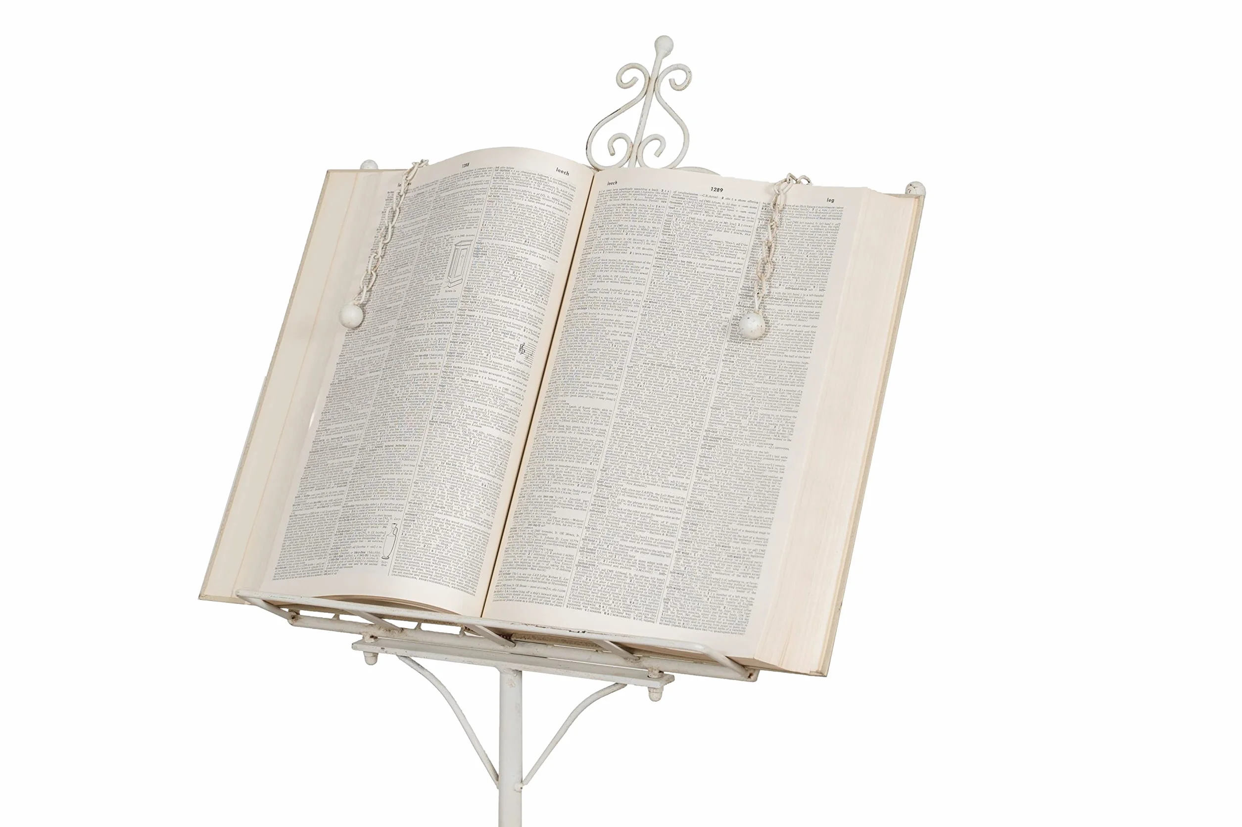 Pupitre de musique en fer forgé 46x32x139 cm - Porte-menu pliable publicitaire - Restaurant