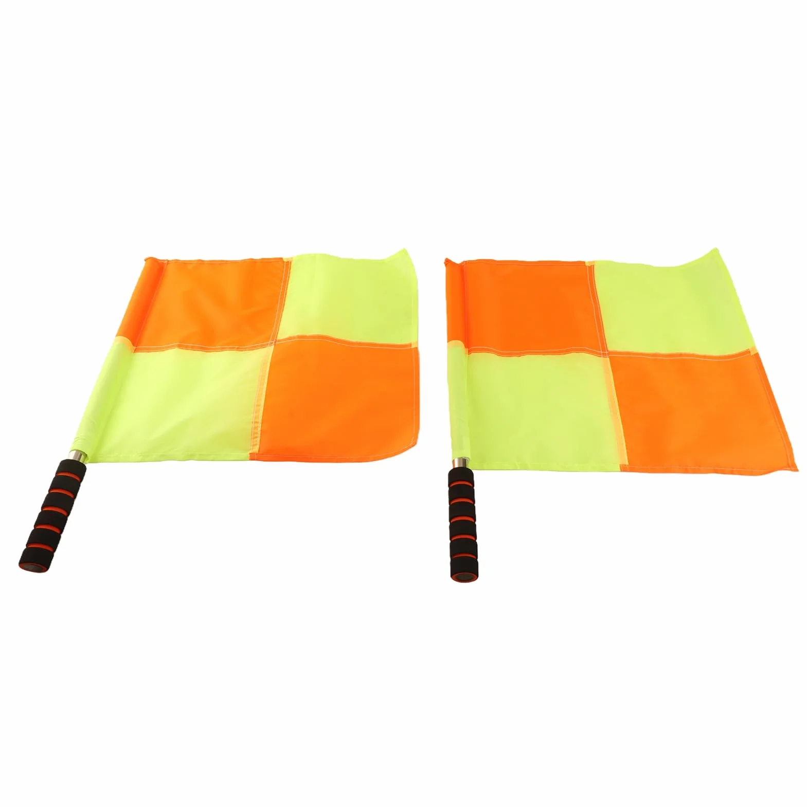 Fydun Sac de drapeaux d'arbitre 2PCS avec sac de rangement pour football hockey
