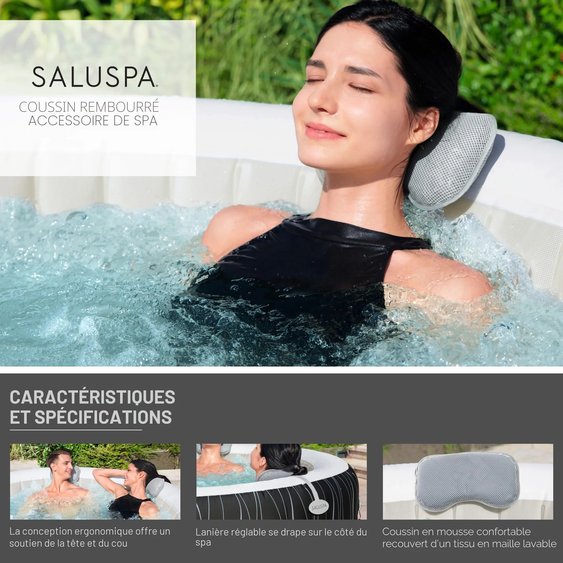 Bestway Spas et Accessoires Gris