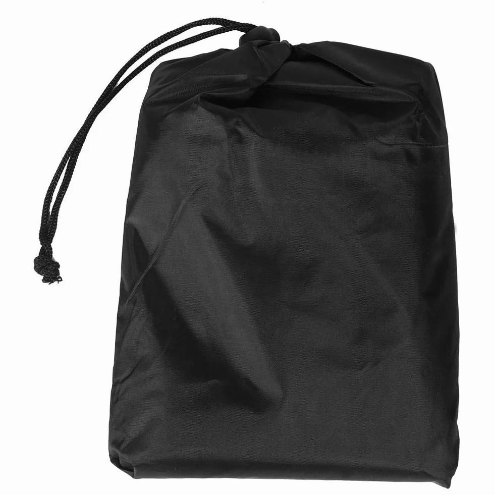 Housse de boîte de terrasse imperméable en Tissu Oxford 123 x 62 x 55 cm Noir