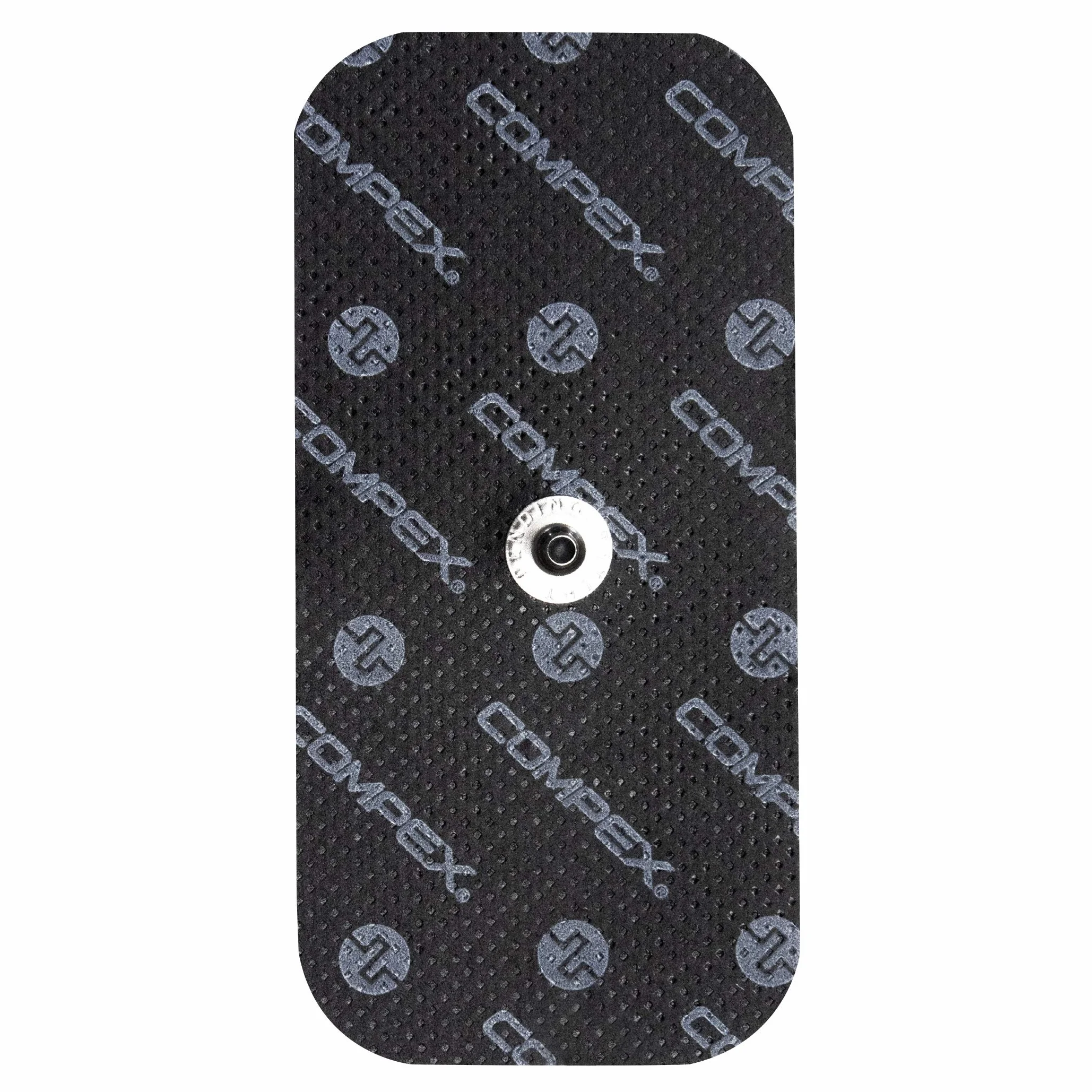 Compex I Sachet d’électrodes Noires Snap pour électrostimulateur Compex I Compatibles avec Les électrostimulateurs Compex avec ou sans câble