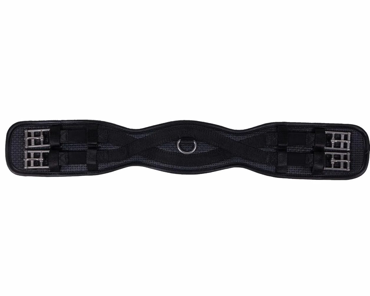 QHP Sangle de dressage Basic pro (45 cm, noir)