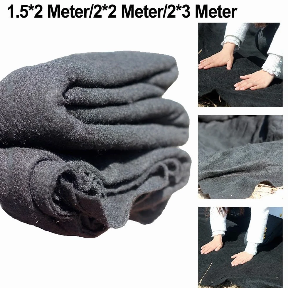 Géotextile non tissé 2 x 3 m pour protection de doublure de bassin