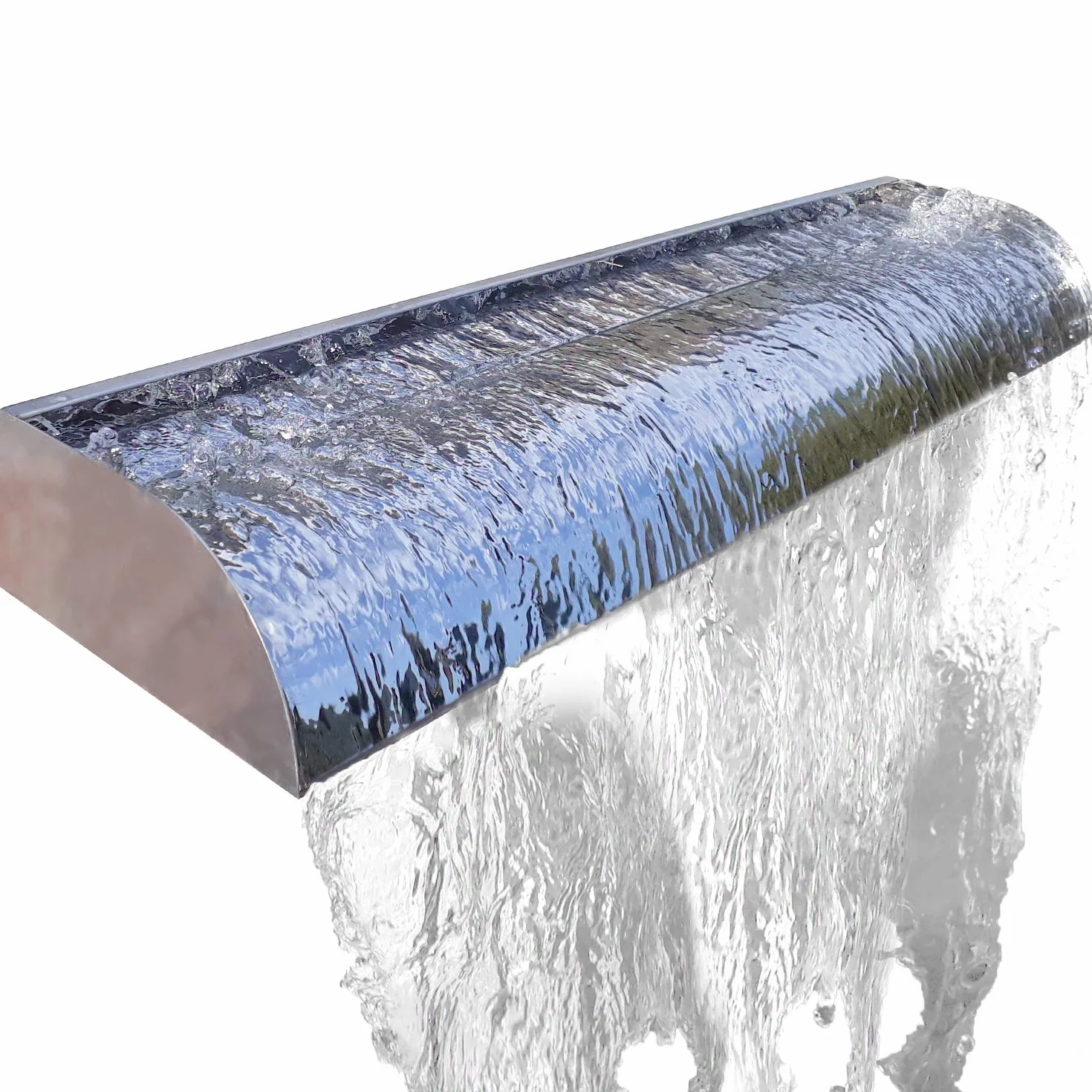 Köhko Cascade Victoria 30 cm Acier Inoxydable Brillant Aquafall
