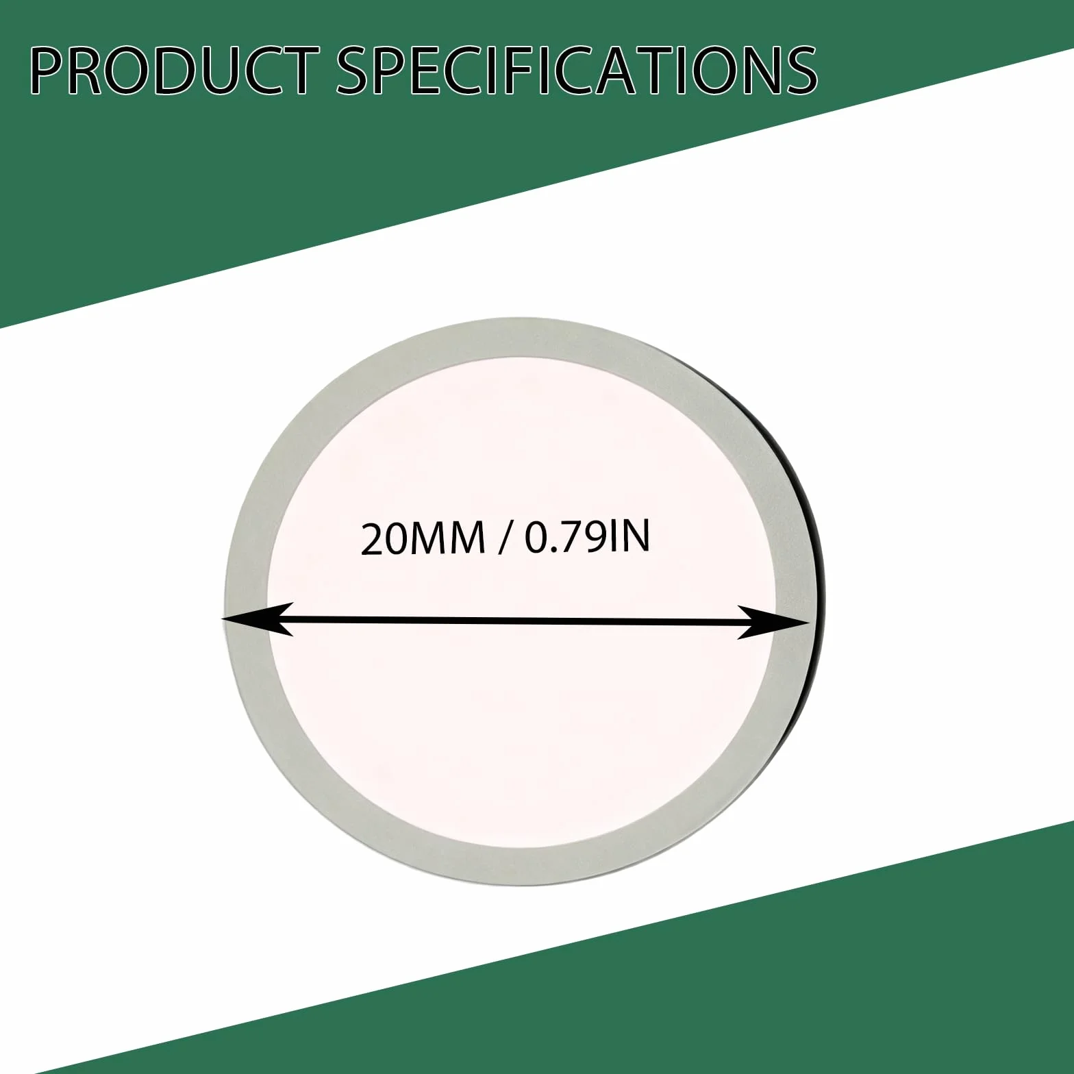 Kit Accessoires Humidificateur Brumisateur Ultrasons Disques Céramique 20mm 10 Pièces Membrane Atomiseur 1,7 MHz Étanchéité