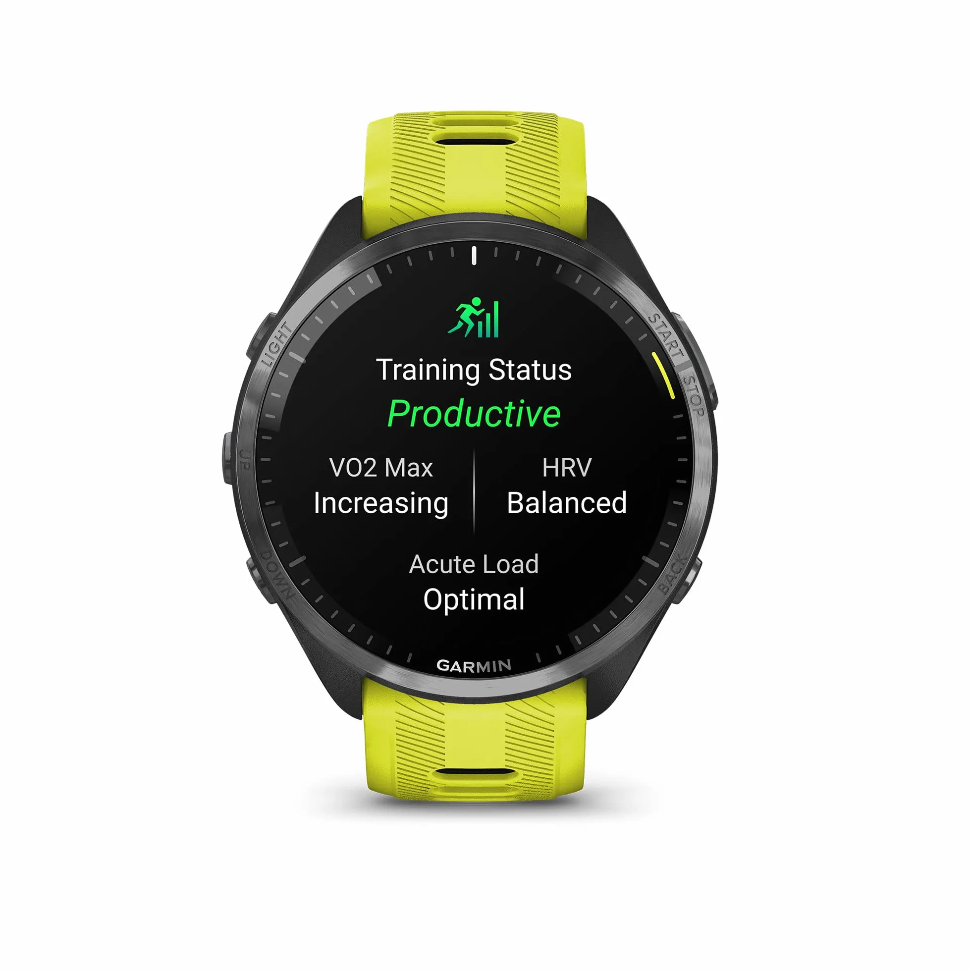 Garmin Forerunner 265 Smartwatch 46 mm Noir/Gris poudré
