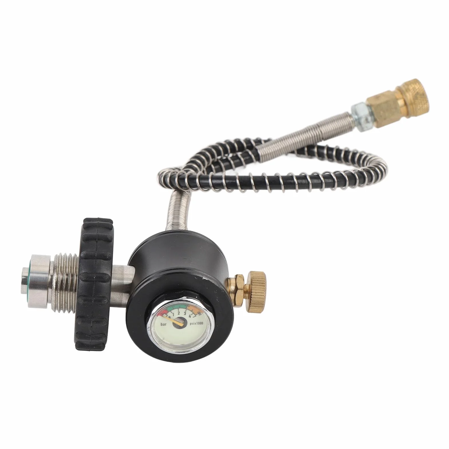 Paint Ball Gun,Pcp Air Tank,Valve Scuba Cylinder Adapter Air Hose Paintball Scuba Filling Station High Pressure Tank Filling Adapter for Paintball Pcp Din Port