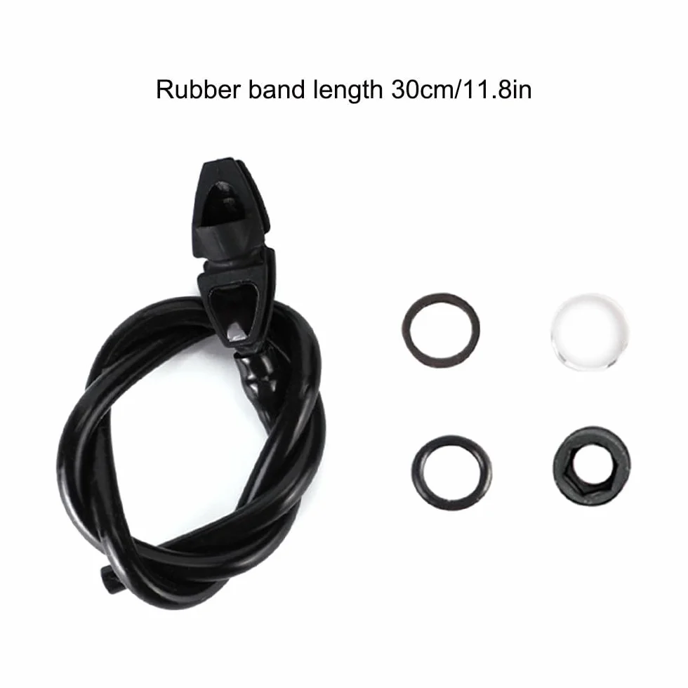 MiOYOOW Tube Peep Sight Kit 6X/8X Clarificateur Accessoires de Tir à l'Arc pour Arc à Poulies