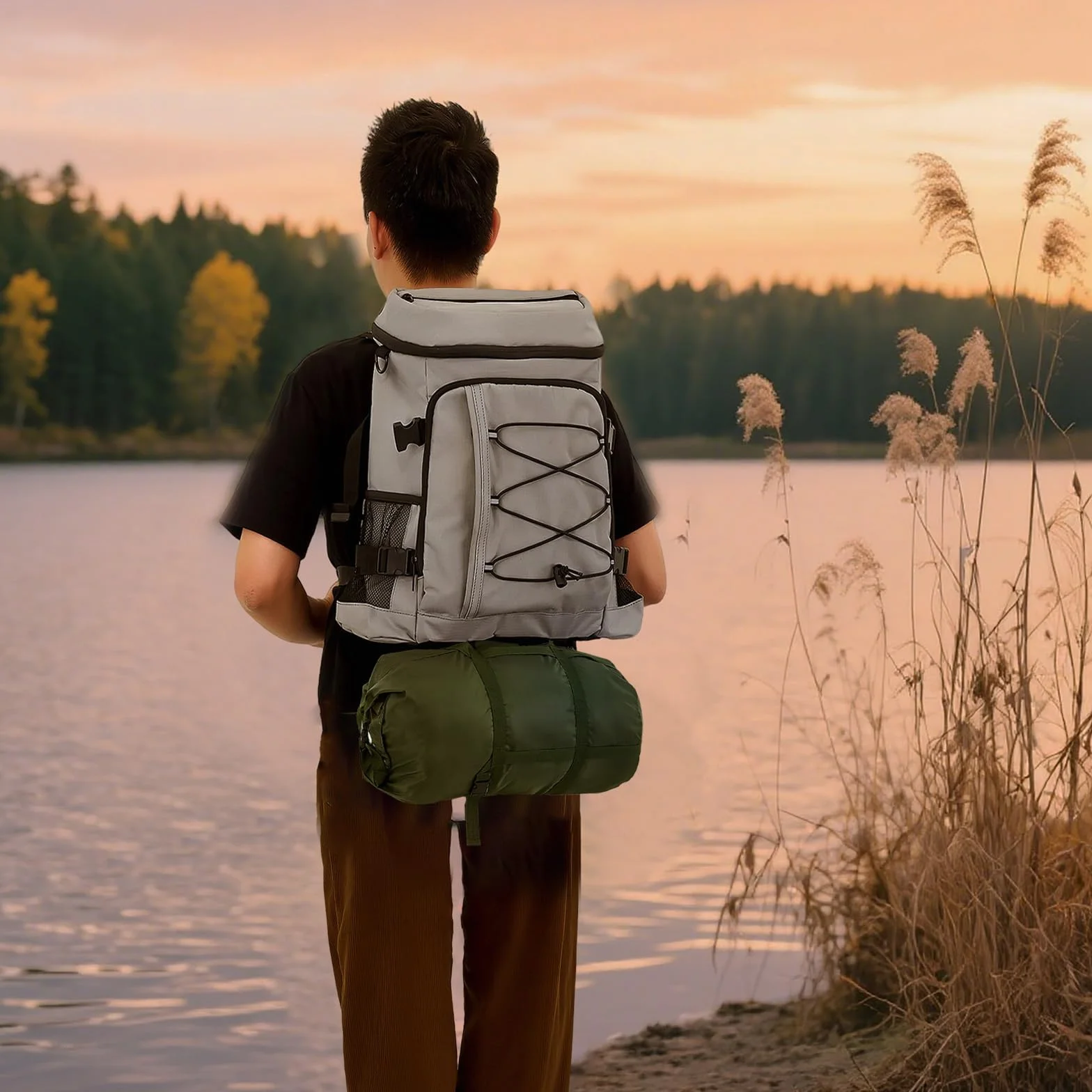 Sac de Compression, 20 L/45 L, Sac de Couchage, Sac de Rangement, Sac de Rangement, Excellent Sac de Couchage, vêtements, Camping, randonnée, randonnée