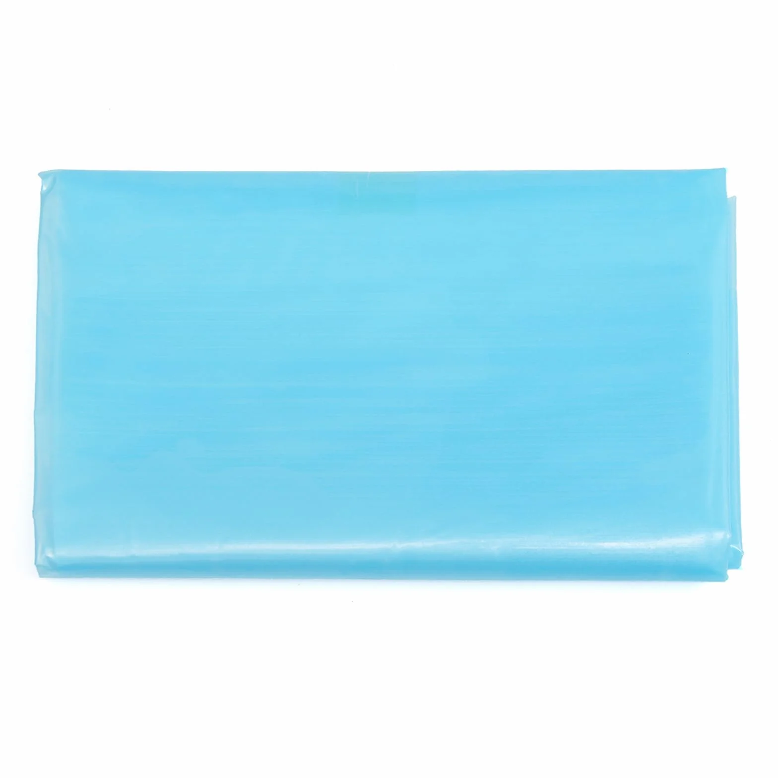 Revêtement de bassin en polyéthylène haute densité 0,2 mm Bleu clair 2 x 2 m pour bassins à poissons fontaines