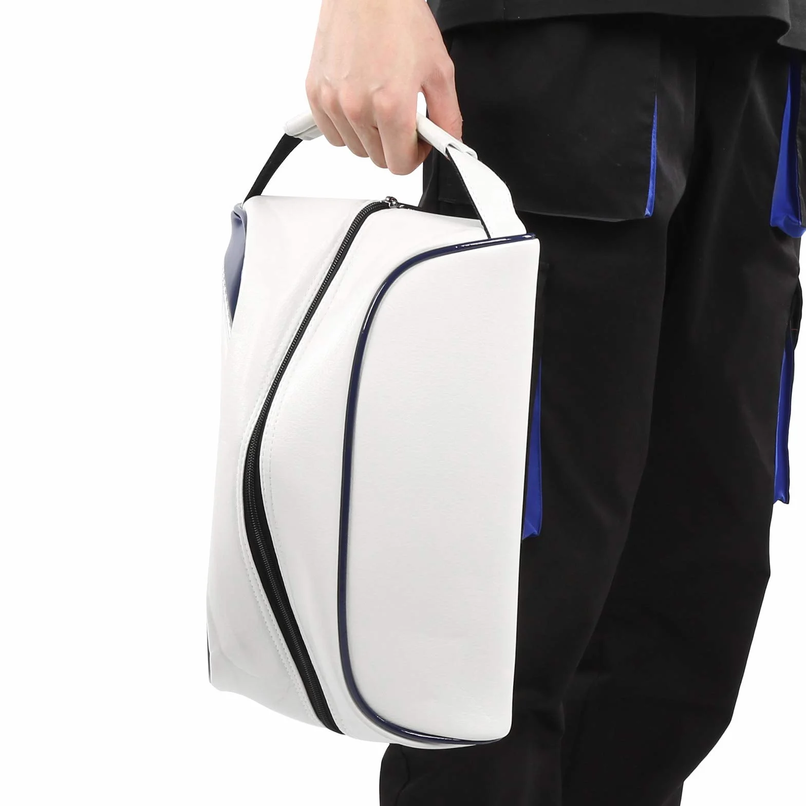 Sac de Transport de Chaussures de Golf en Cuir PU VGEBY
