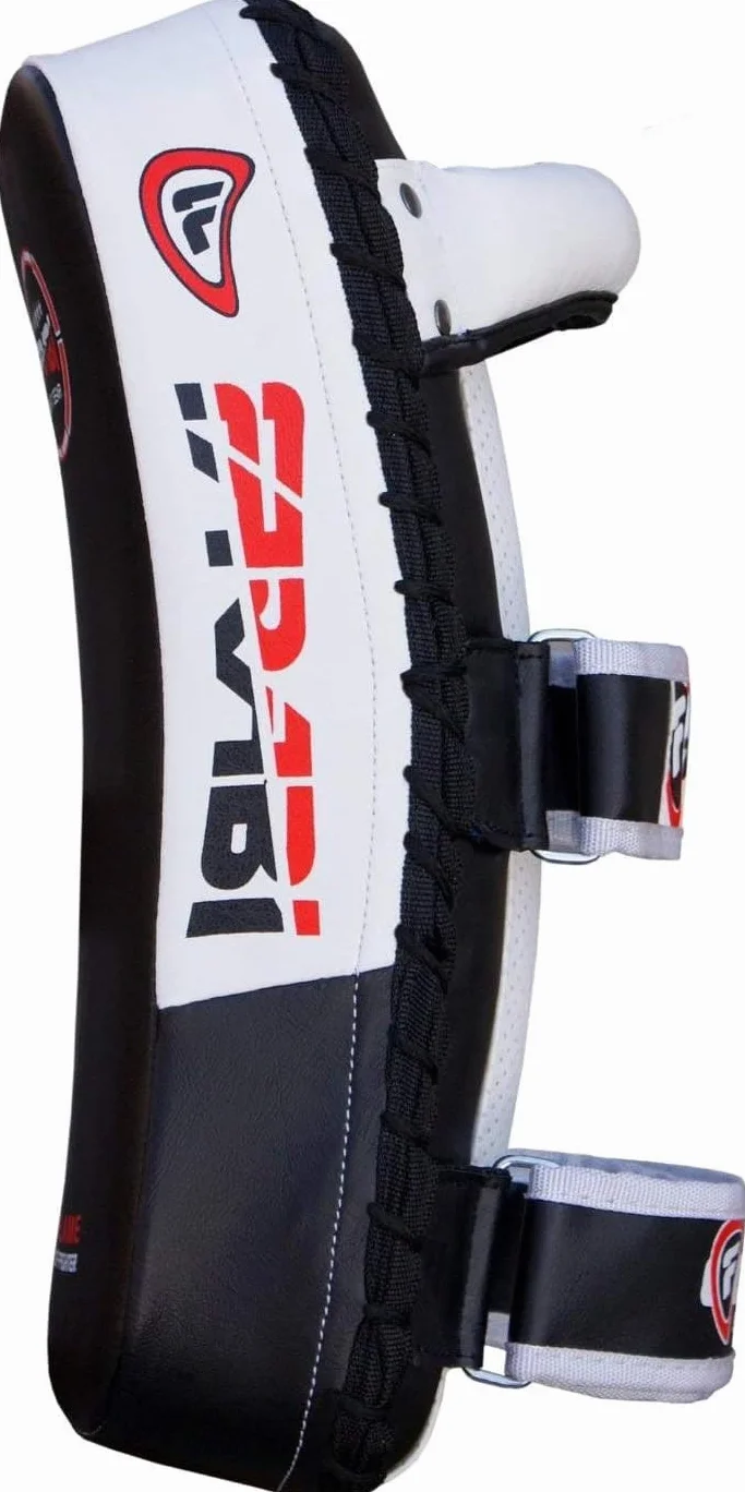 Farabi Sports Boxe Bouclier pour Coaching, Entraînement, Kickboxing Curved Bouclier de Frappe, pao Boxe, Bouclier de Frappe Boxe MMA Muay Thai Kick Pad