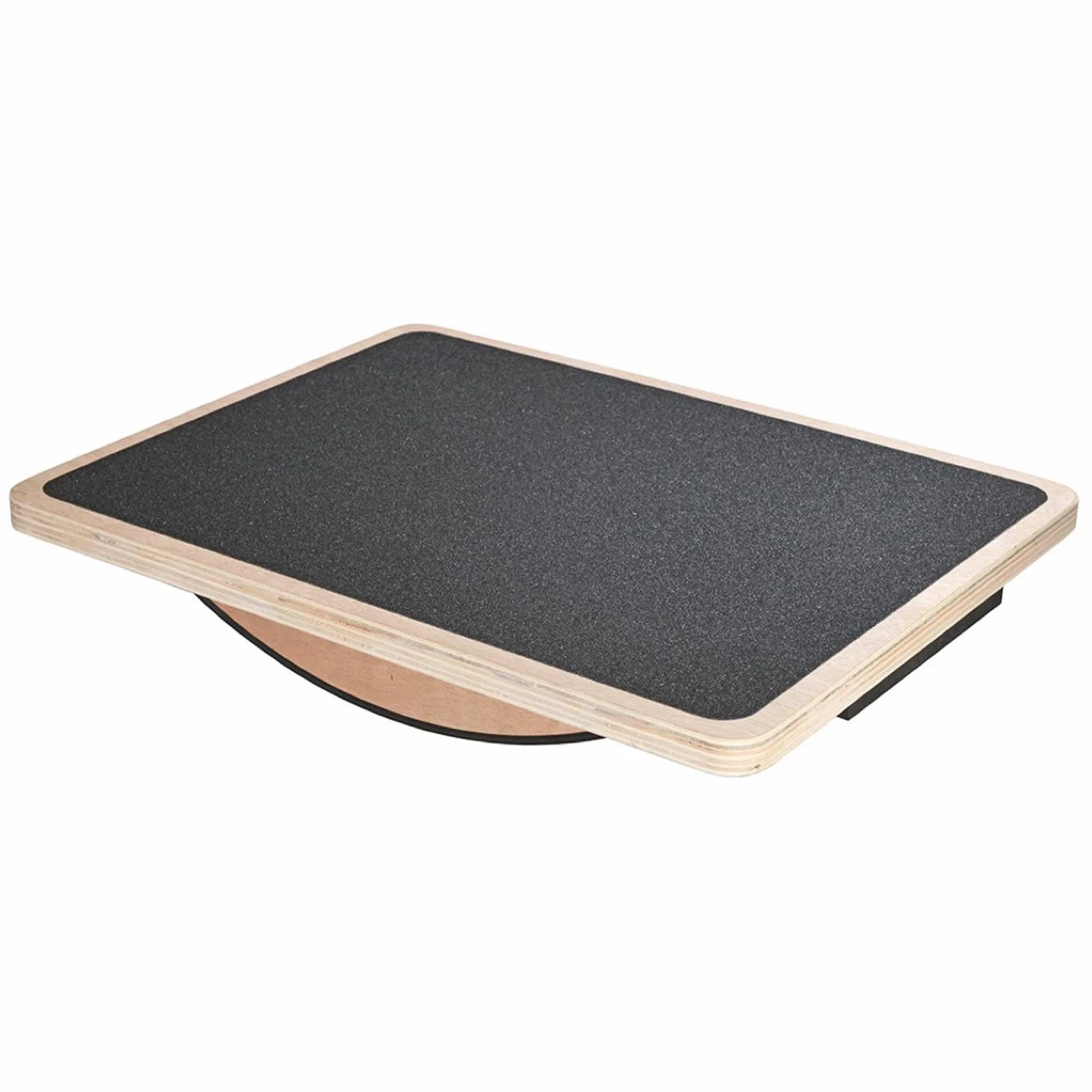 Planche D'équilibre, AntidéRapante, Entraîneur de Cheville en Bois, Balance Board pour Adultes, Correction de la Posture,Renforcement du Tronc,Étirement de la Cheville