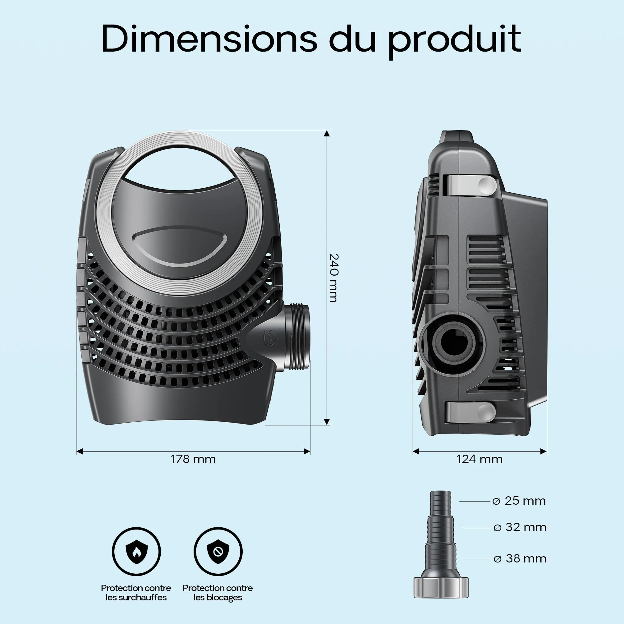 SunSun CBF-350 Kit complet filtre de bassin biologique 12000 L NEO7000 SuperEco pompe 7000l/h 50W CUV-318 lampe UV UVC 18W