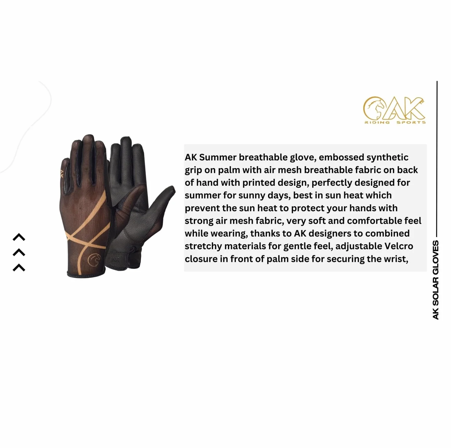 AK Summer Gants d'équitation Respirants et pour Un Usage Quotidien Horse Riding Gloves AKRS-7007
