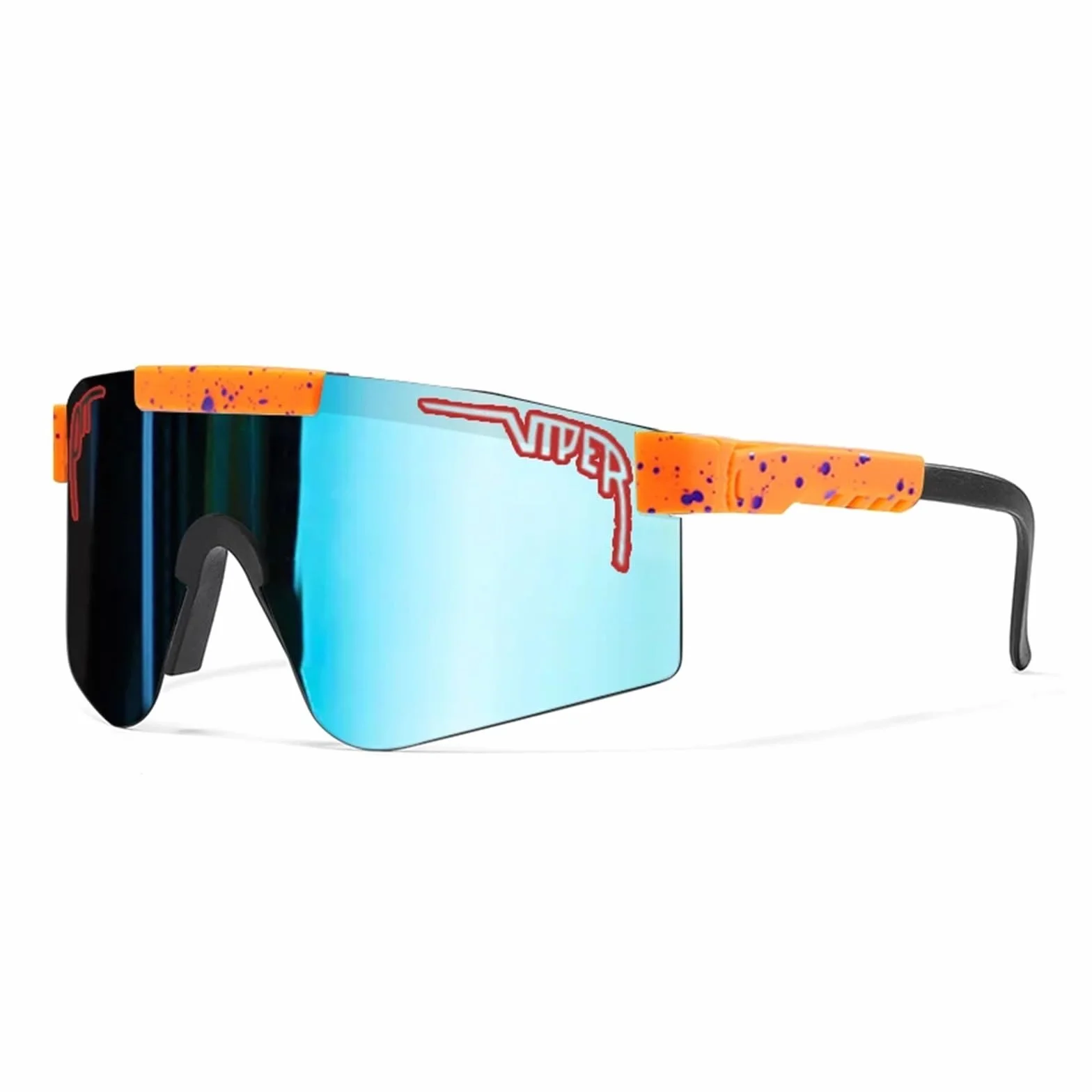 Pit Viper Hommes Femmes Lunettes De Soleil En Plein Air Lunettes De Cyclisme Lunettes De Sport UV400 Vélo Lunettes De Vélo Sans Boîte
