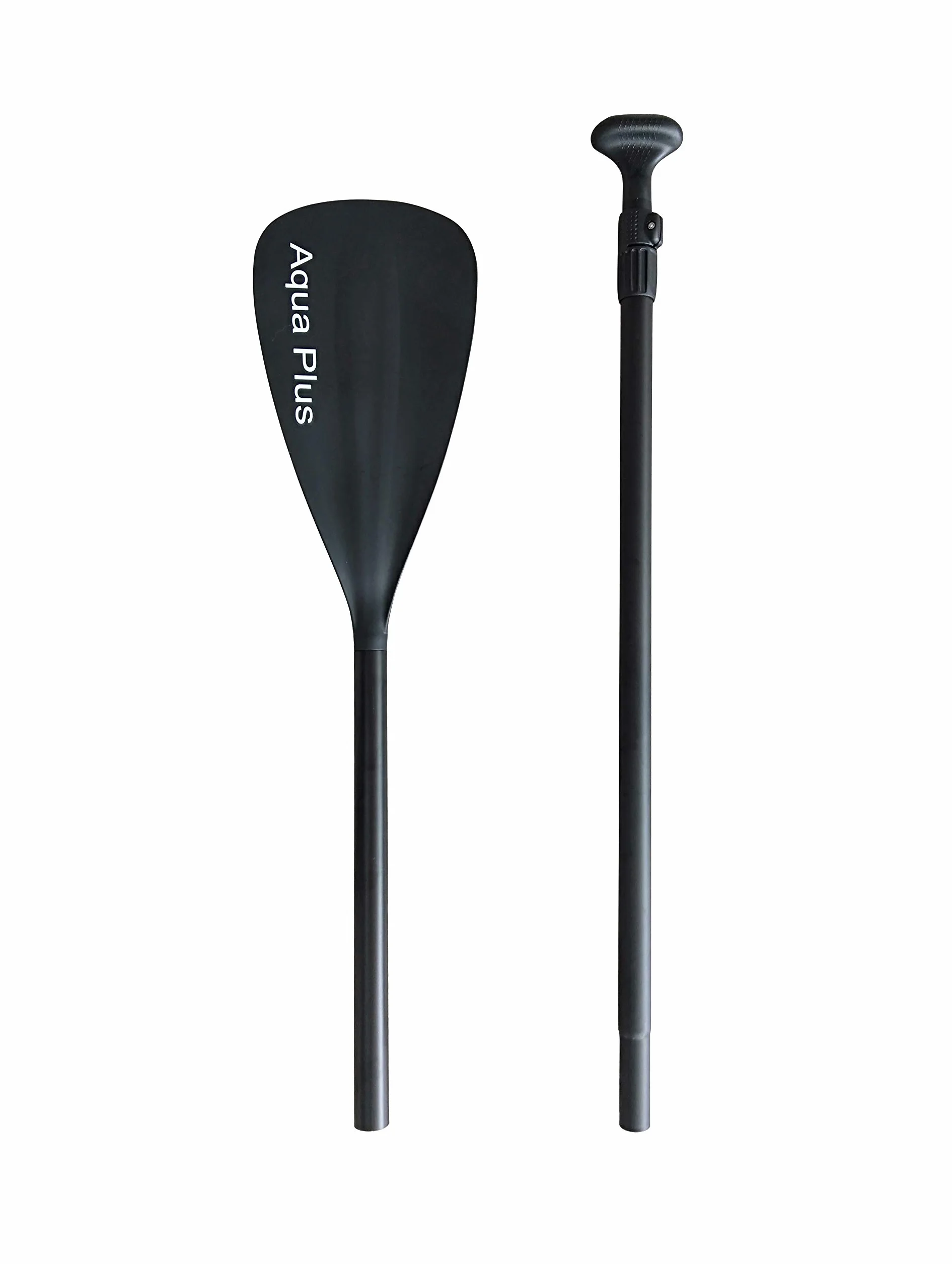 Aqua Plus Pagaie 3 pièces pour Sup Planche à pagaie Debout (Noir, 65-82 Pouces)