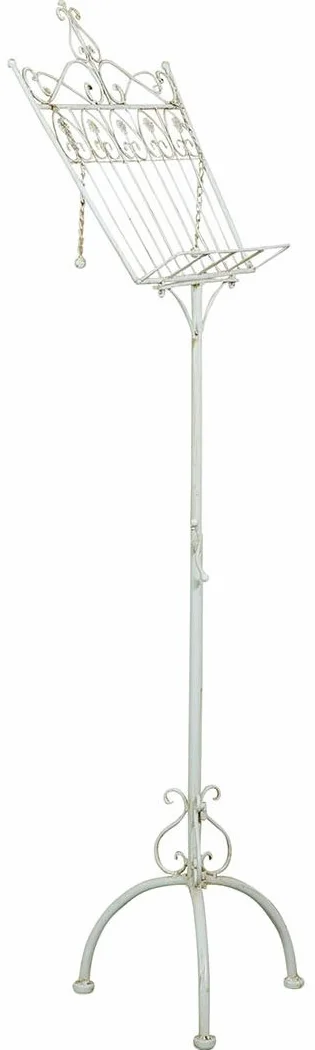 Pupitre de musique en fer forgé 46x32x139 cm - Porte-menu pliable publicitaire - Restaurant
