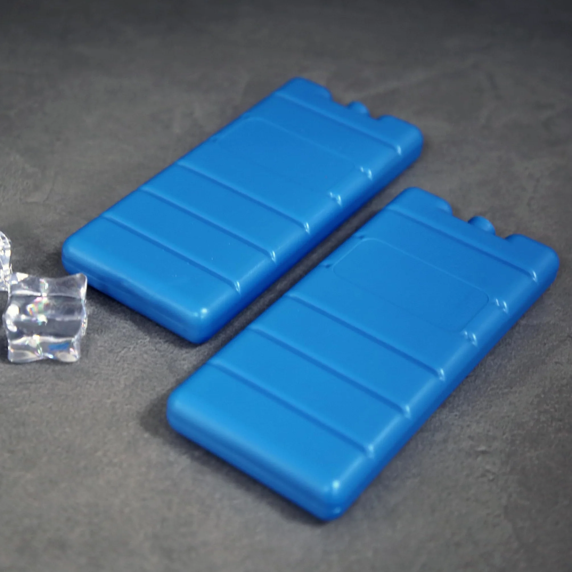 VonBueren Pain de Glace pour Sac Isotherme | Lot de 8 | jusqu'à 12 Heures de Temps de Refroidissement | 7.5 x 16.5 x 2 cm | Plastique