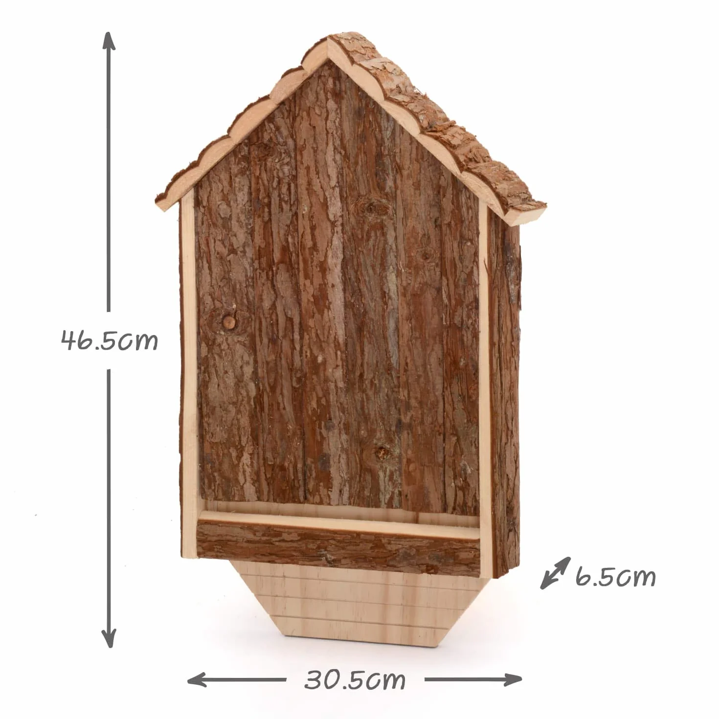 CKB LTD Abri extérieur en Bois pour Chauve-Souris Hôtel 30,5 x 6,5 x 46,5 cm