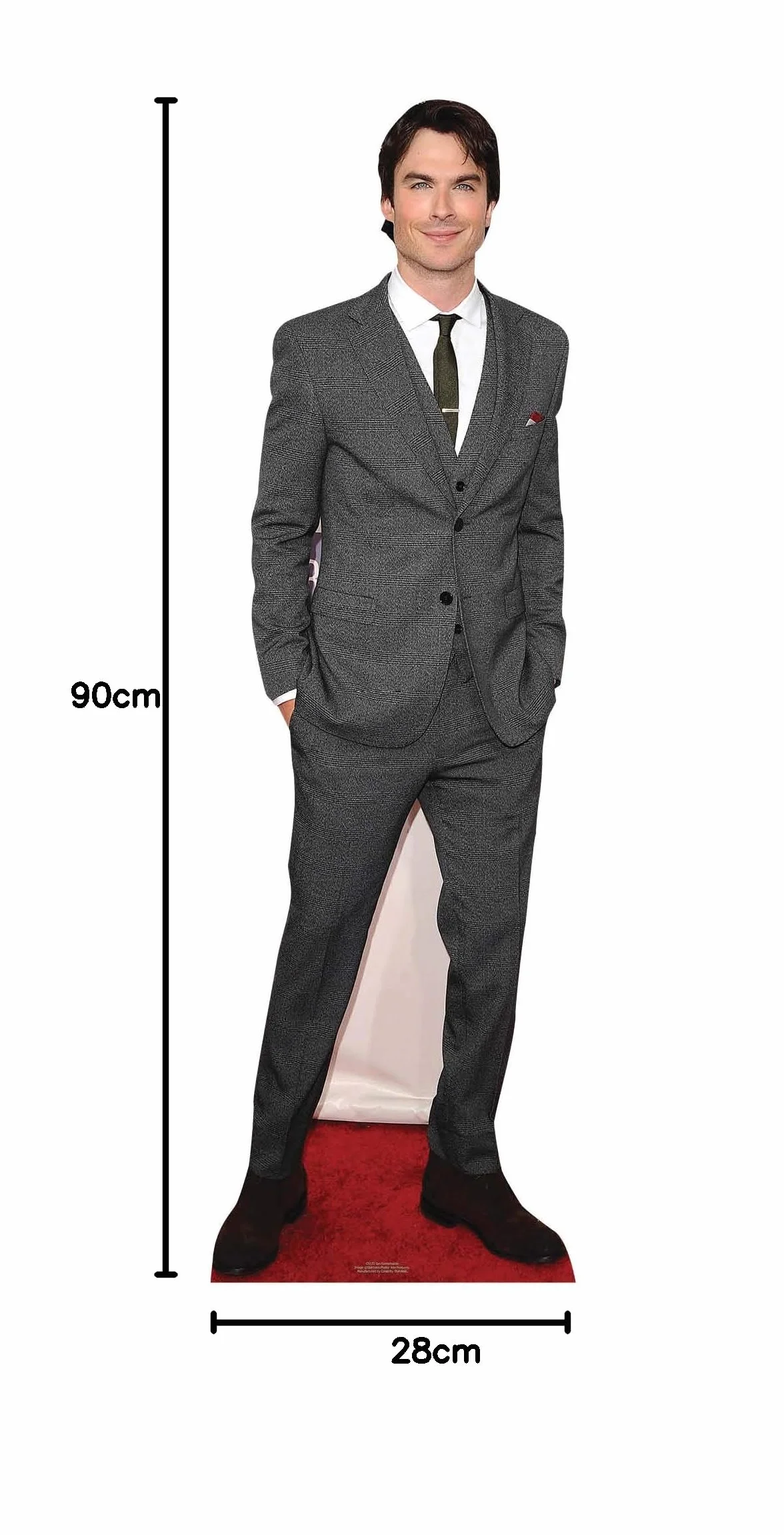 Figurine Ian Somerhalder en carton taille réelle 165cm