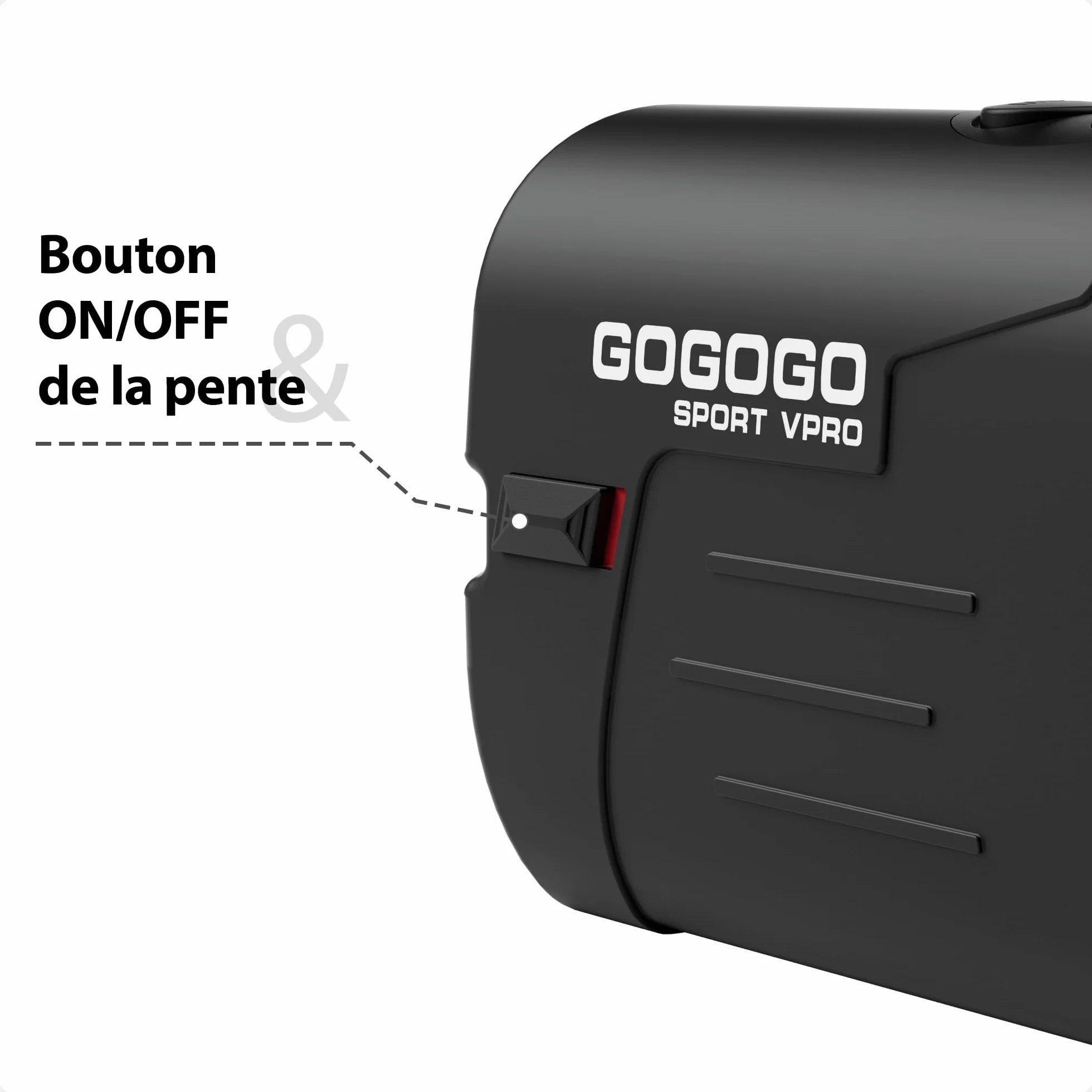 Gogogo Sport Vpro Télémètre Golf 600 Mètres avec Aimant Incorporé