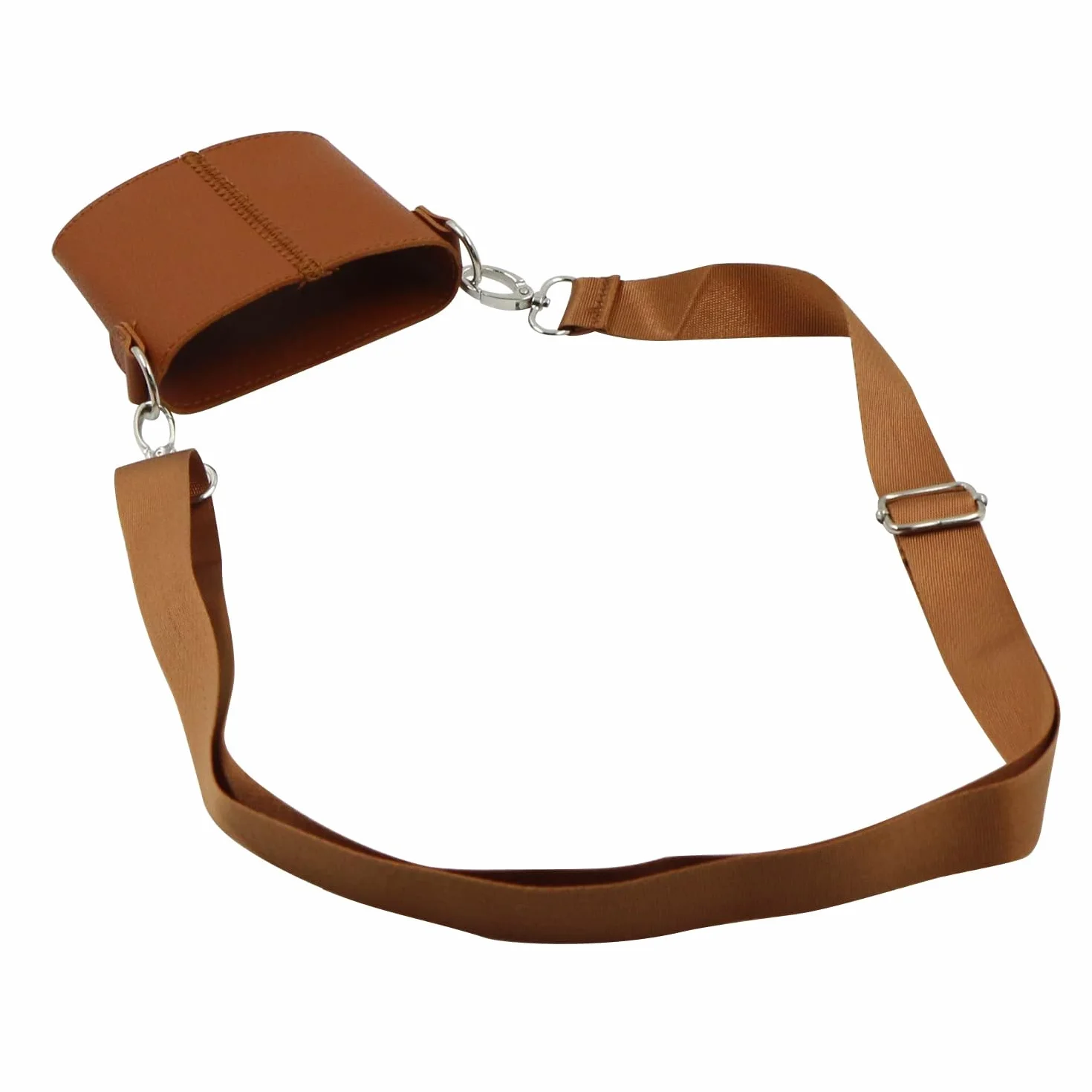 BandoulièRe Gobelet Bouteille Porte Bouilloire - RéGlable Sangle Poche Accessoire Gourde ChaîNe Collier Cordon éPaule Universel Portable Convient RandonnéE Cyclisme Grand Air Camping Voyage（Marron）