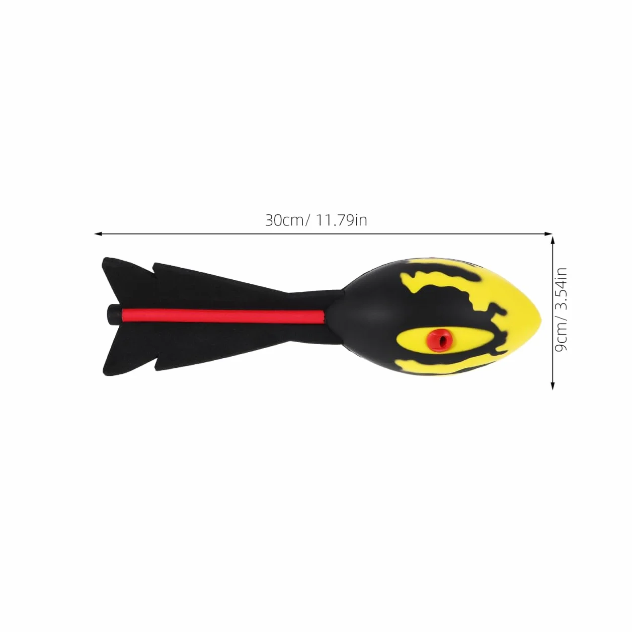 SUPVOX Javelot Athlétisme Enfants 11.81In Avec Sifflet Équipement D'Entraînement Sensoriel Coordination Physique Jeux Sportifs Extérieurs Famille
