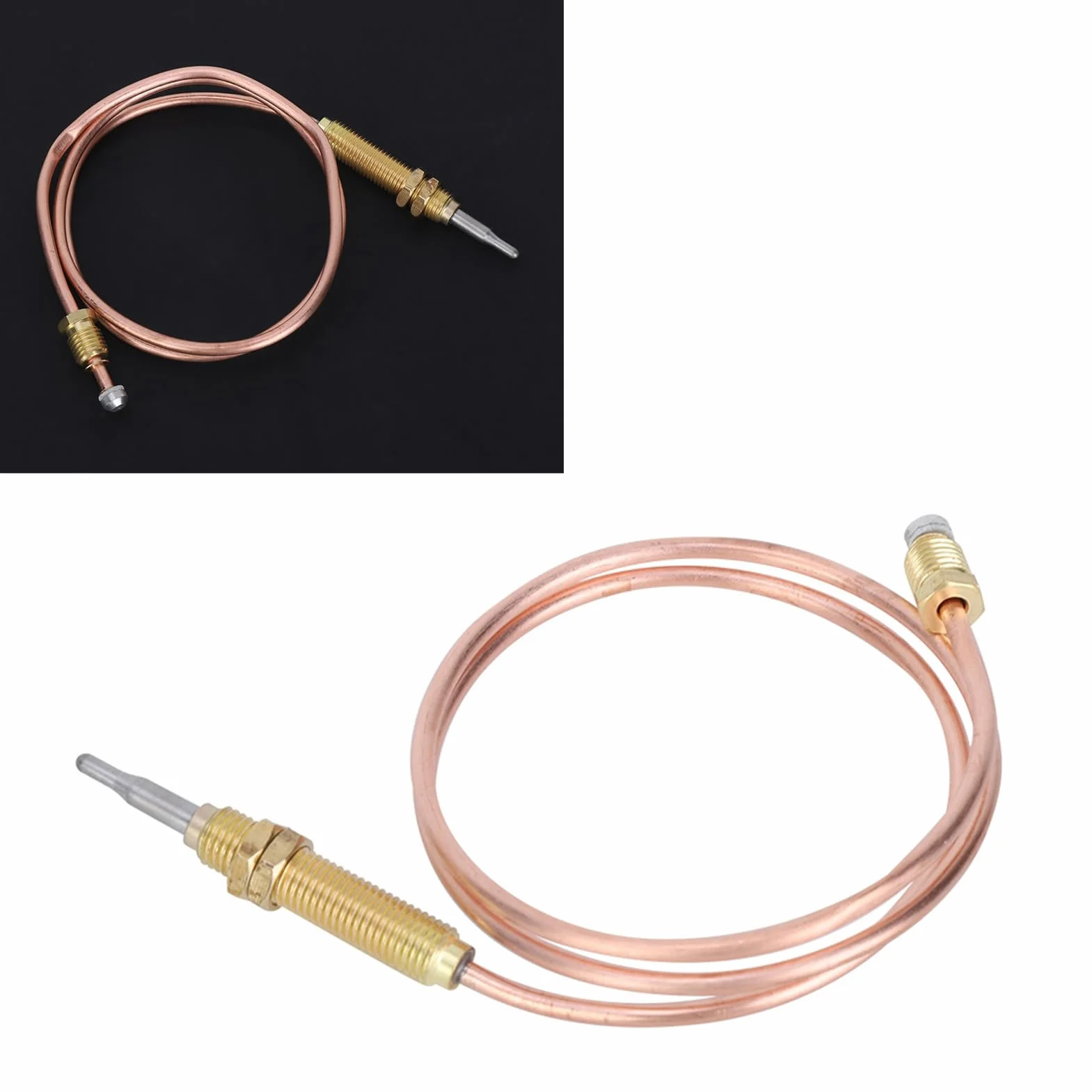 Kit Thermocouple à Gaz Universel M8x1 60cm Métal Filetage