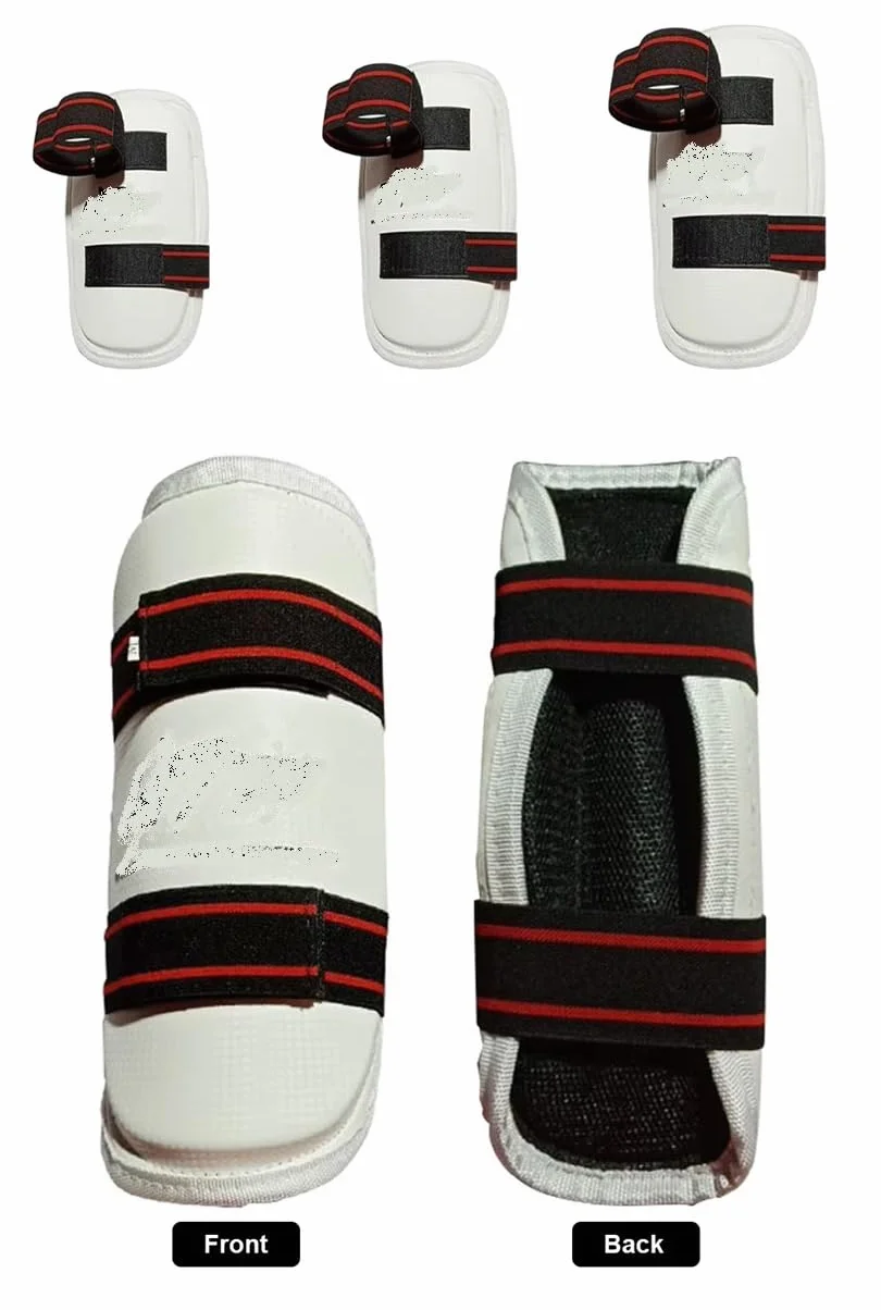 Taekwondo Kit de protection pour bras et jambes - Pour combat, karaté, arts martiaux, boxe, sports de combat, tibias, avant-bras